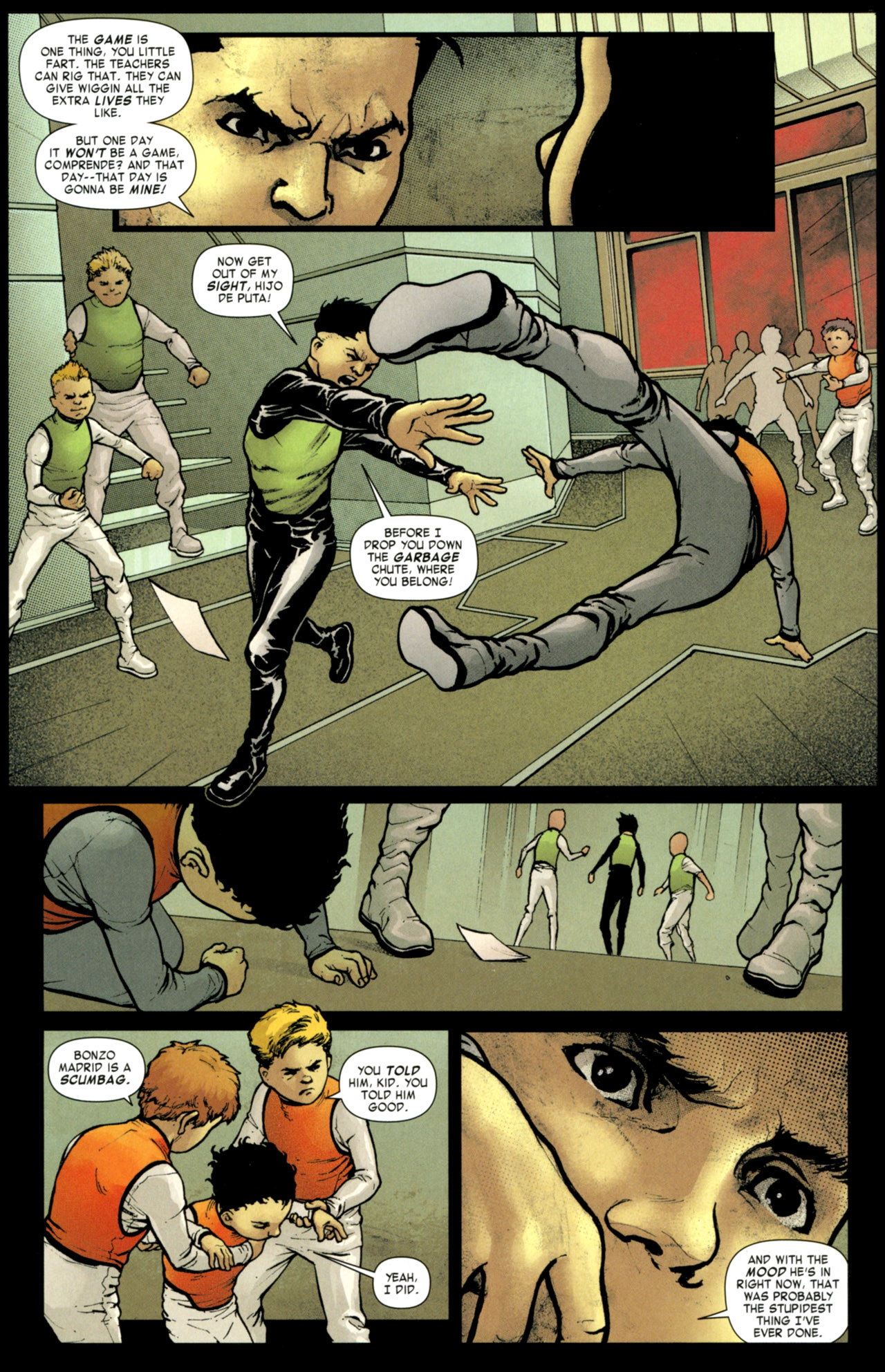 Read online Ender's Shadow: Command School comic -  Issue #2 - 14