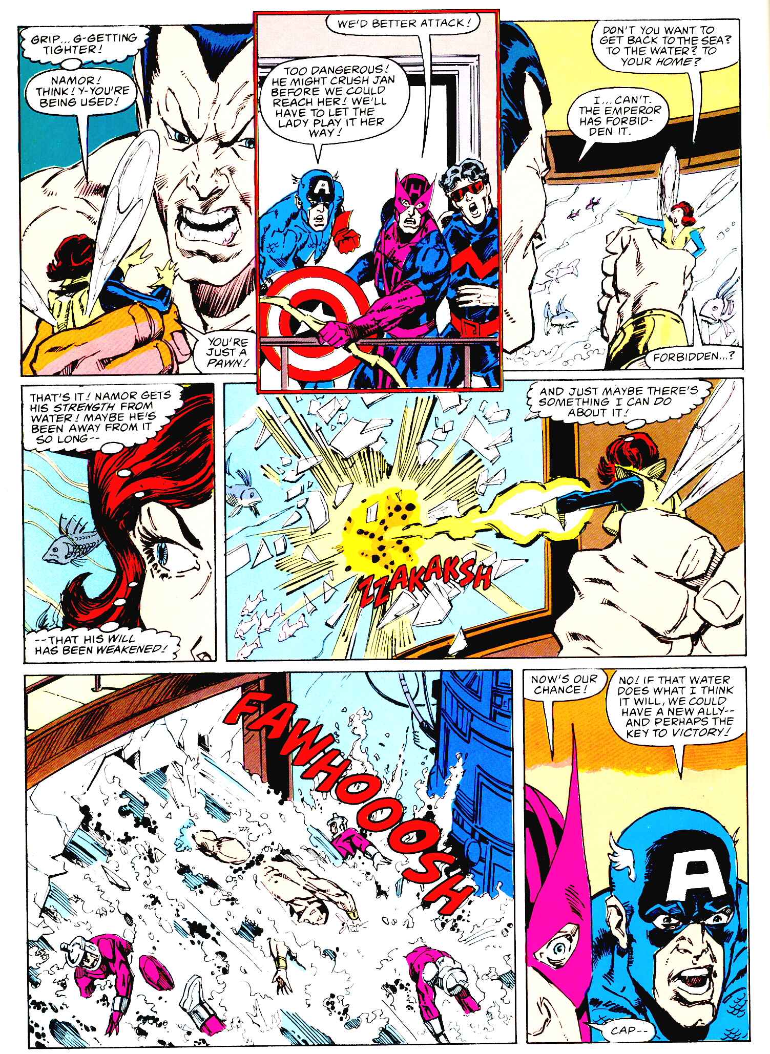 Read online Marvel Graphic Novel comic -  Issue #27 - Avengers - Emperor Doom - 59