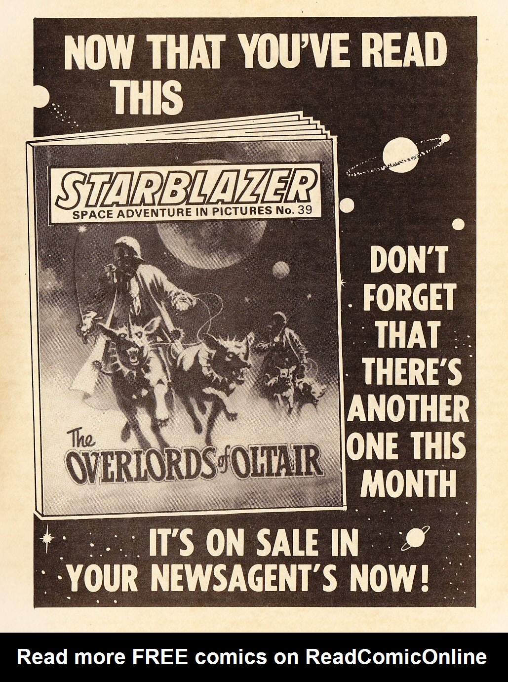 Read online Starblazer comic -  Issue #38 - 67