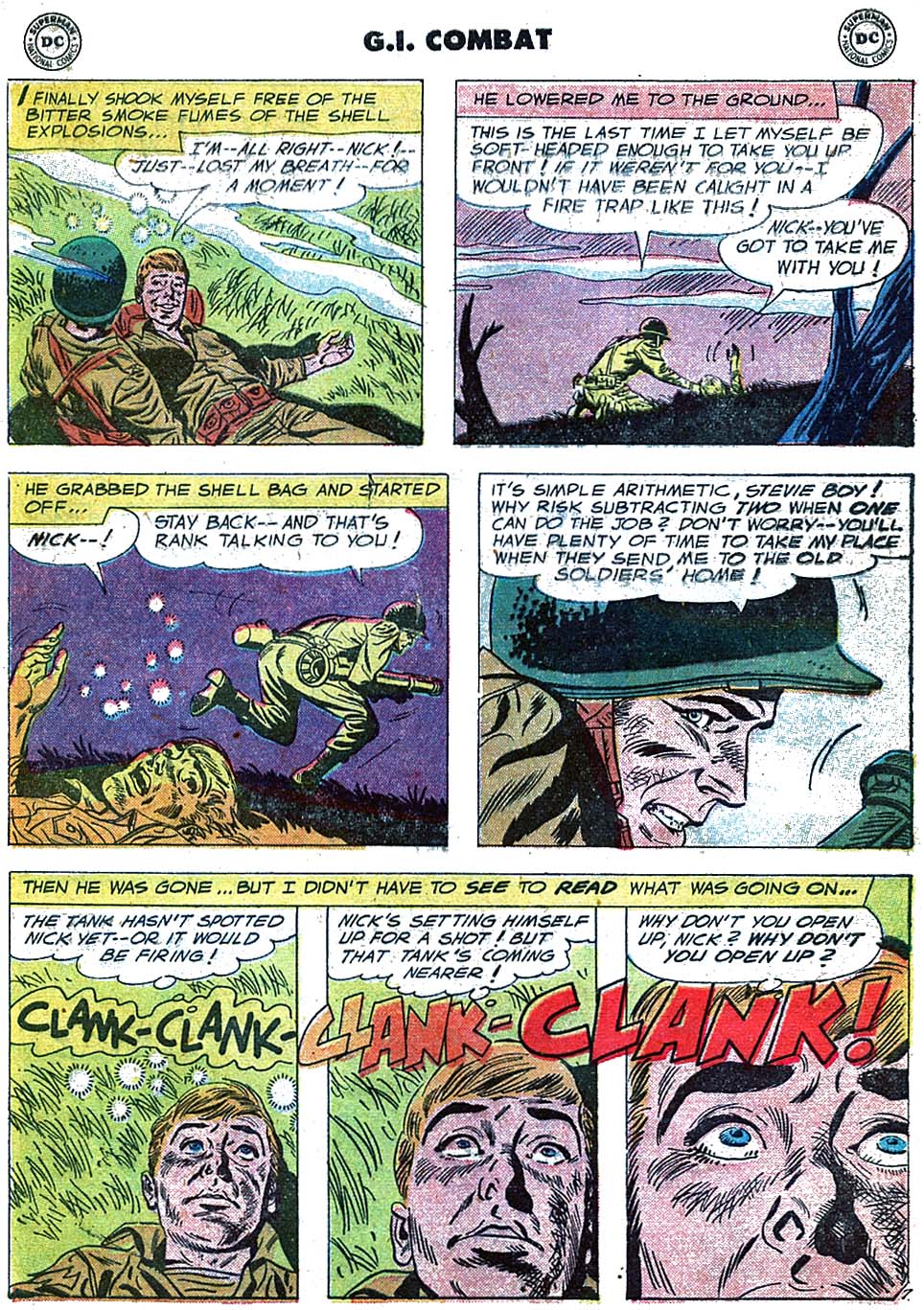 Read online G.I. Combat (1952) comic -  Issue #60 - 9