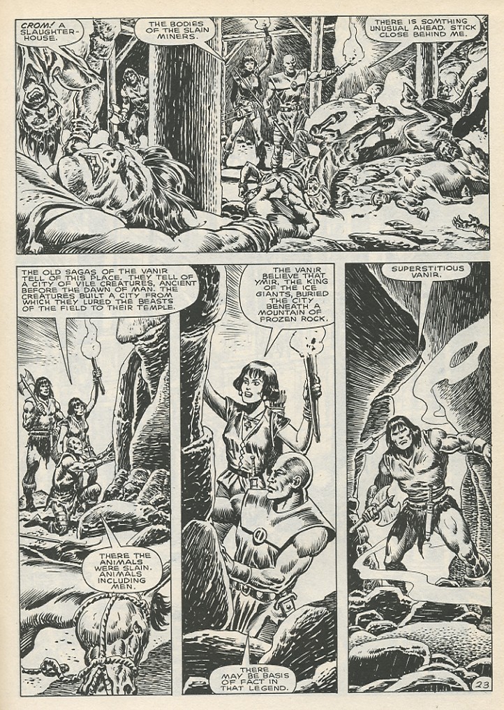 Read online The Savage Sword Of Conan comic -  Issue #141 - 29