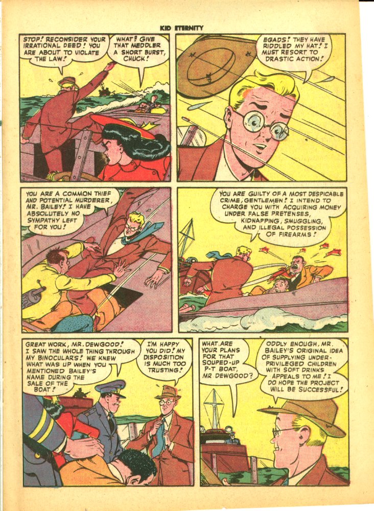 Read online Kid Eternity (1946) comic -  Issue #9 - 33