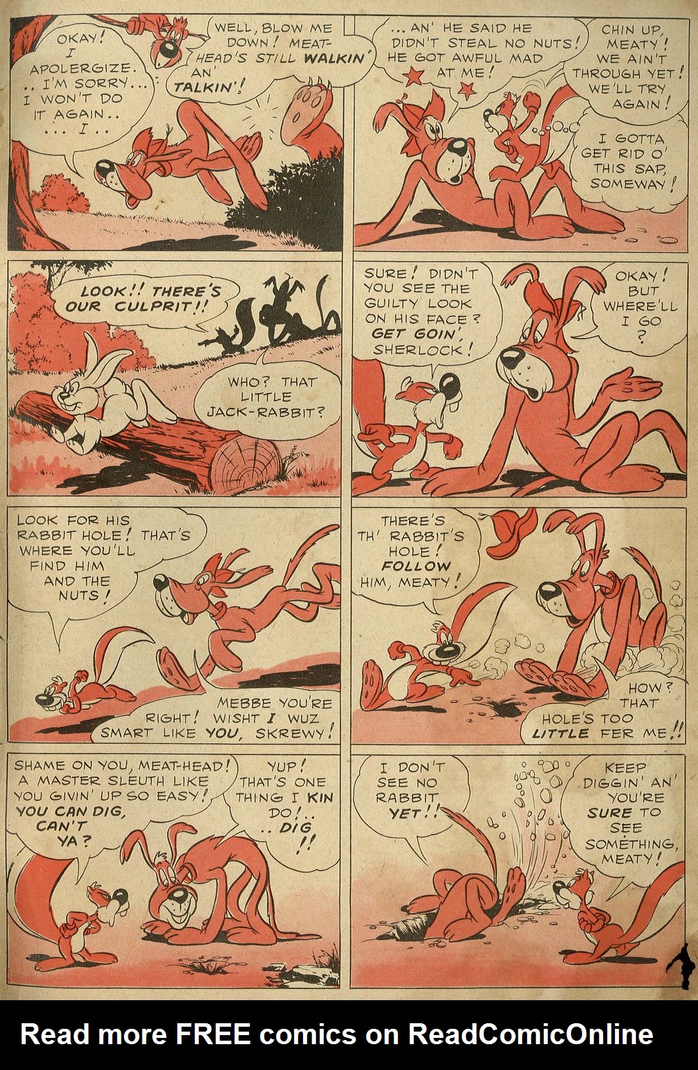 Read online Our Gang Comics comic -  Issue #12 - 51