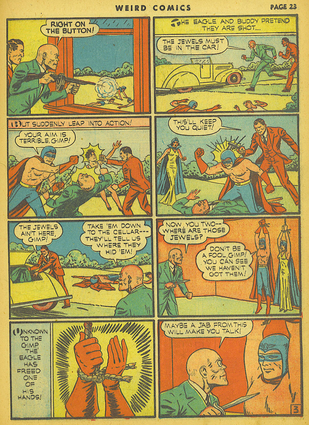 Read online Weird Comics comic -  Issue #11 - 25