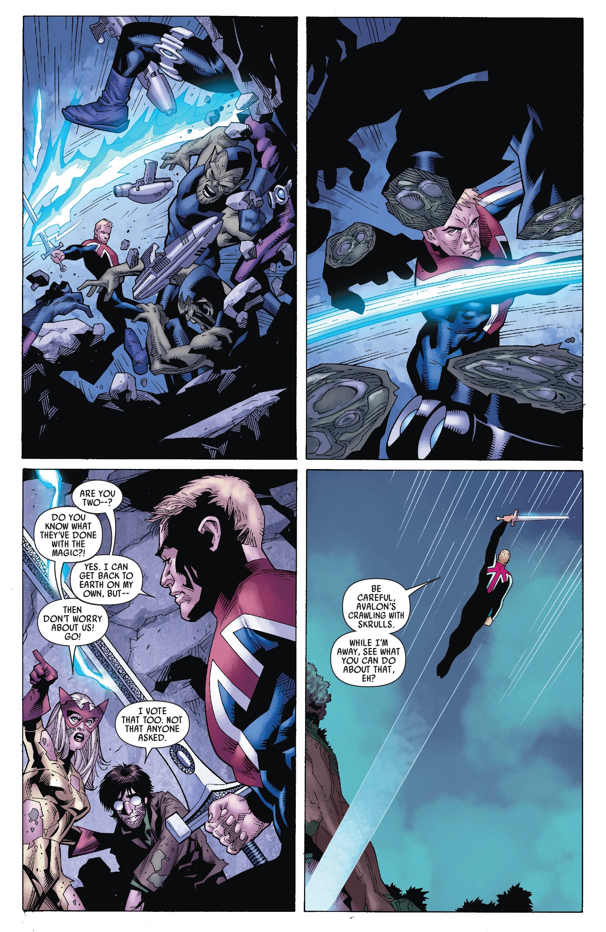 Read online Captain Britain and MI13 comic -  Issue #4 - 7