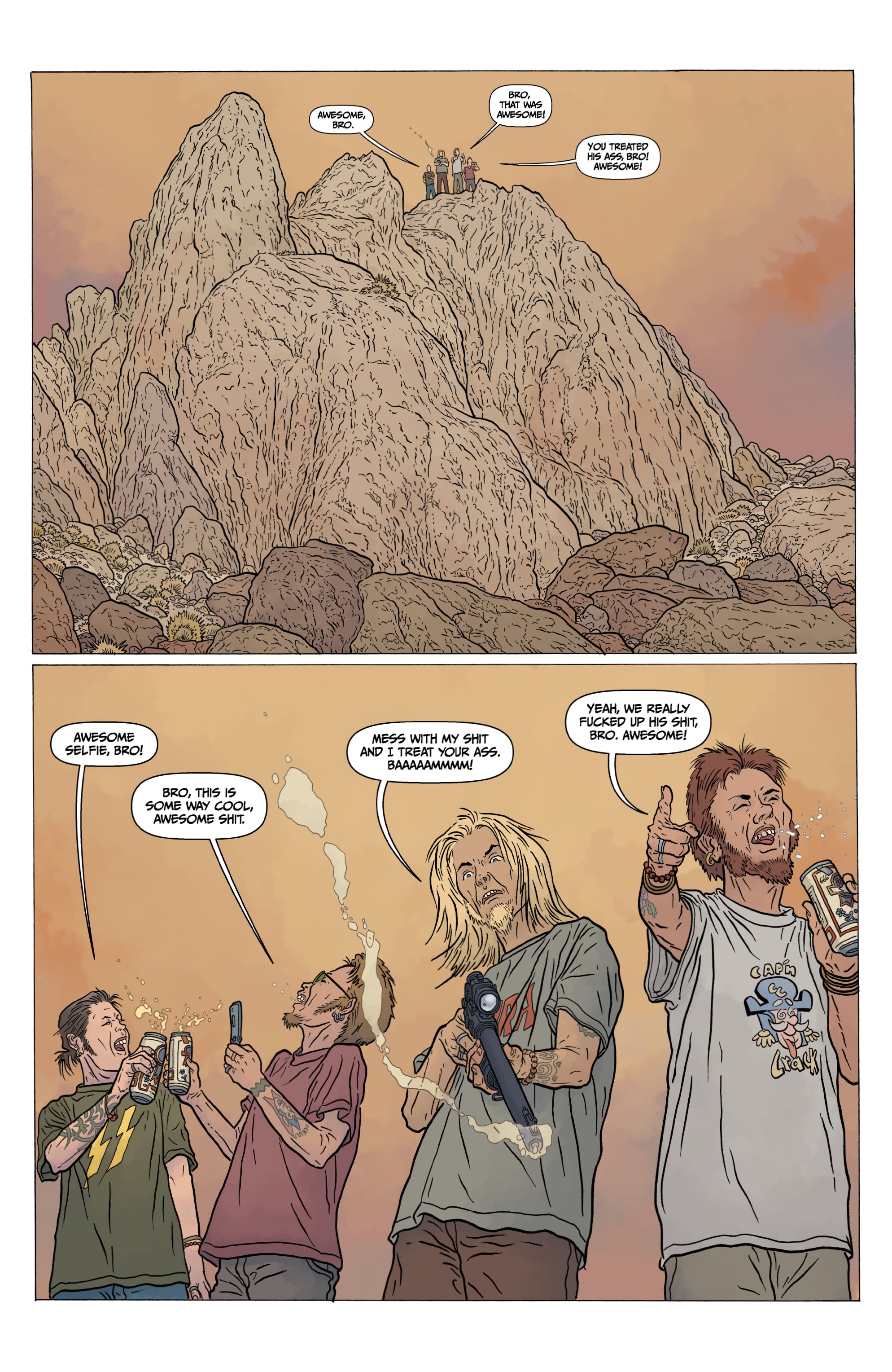 Read online The Shaolin Cowboy: Who'll Stop the Reign? comic -  Issue # _TPB - 93