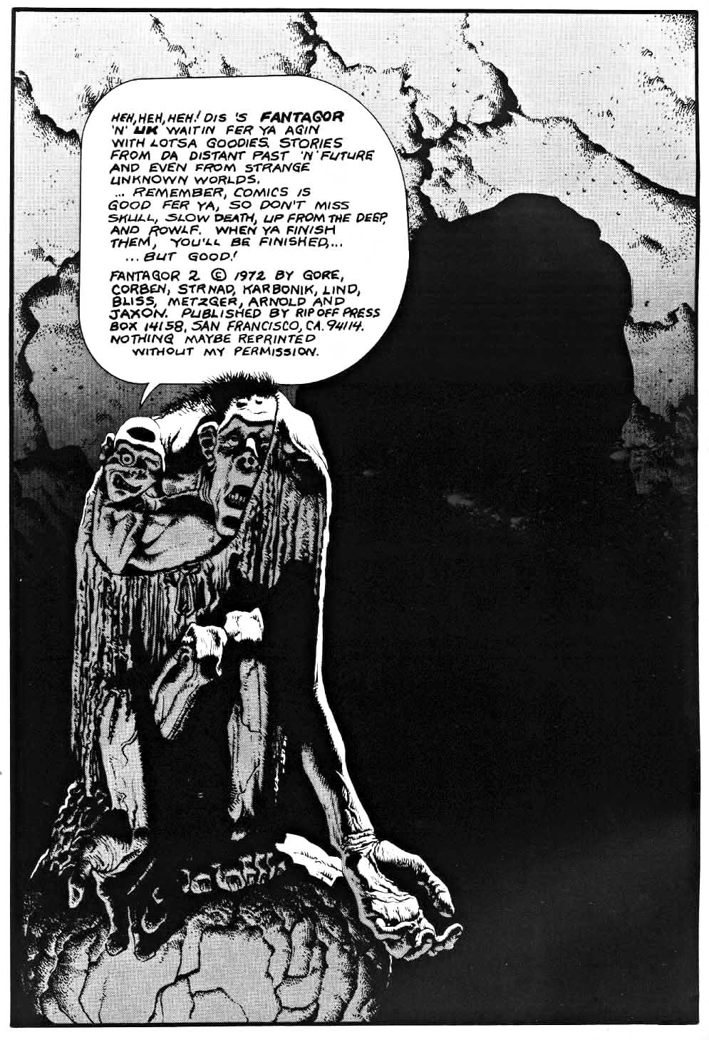 Read online Fantagor comic -  Issue #2 - 2