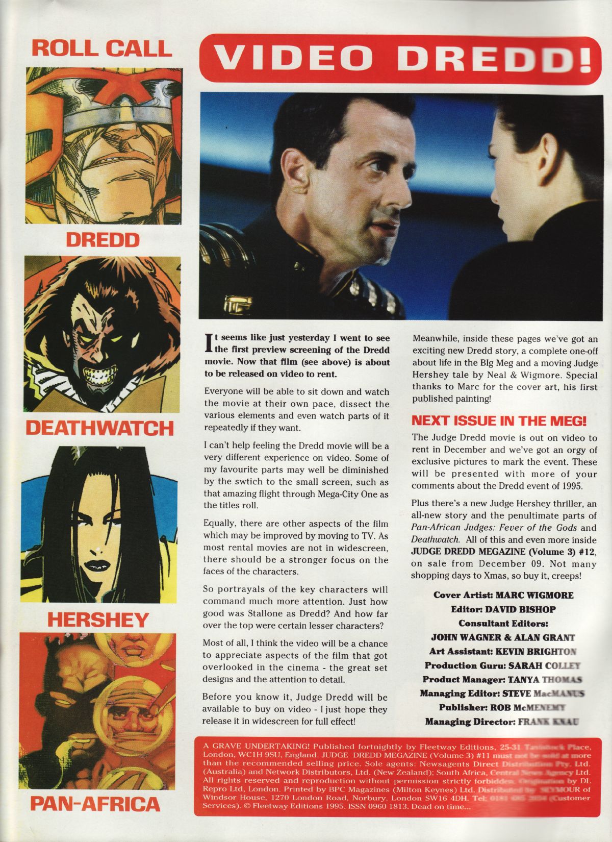 Read online Judge Dredd Megazine (vol. 3) comic -  Issue #11 - 2