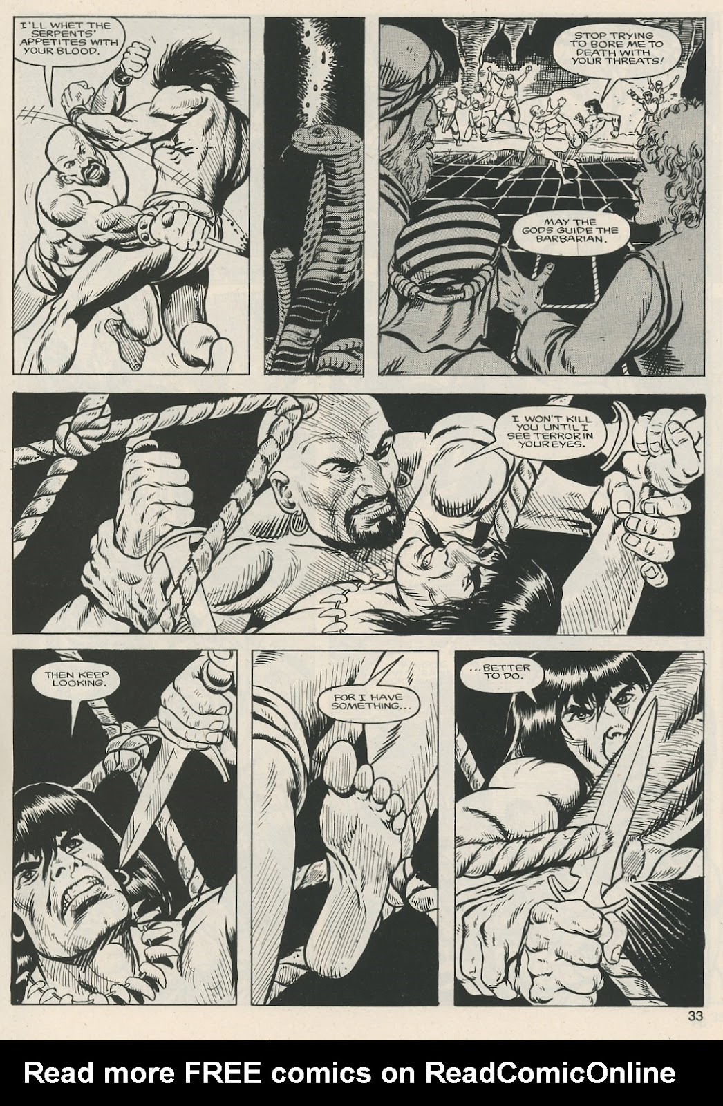 The Savage Sword Of Conan issue 124 - Page 33