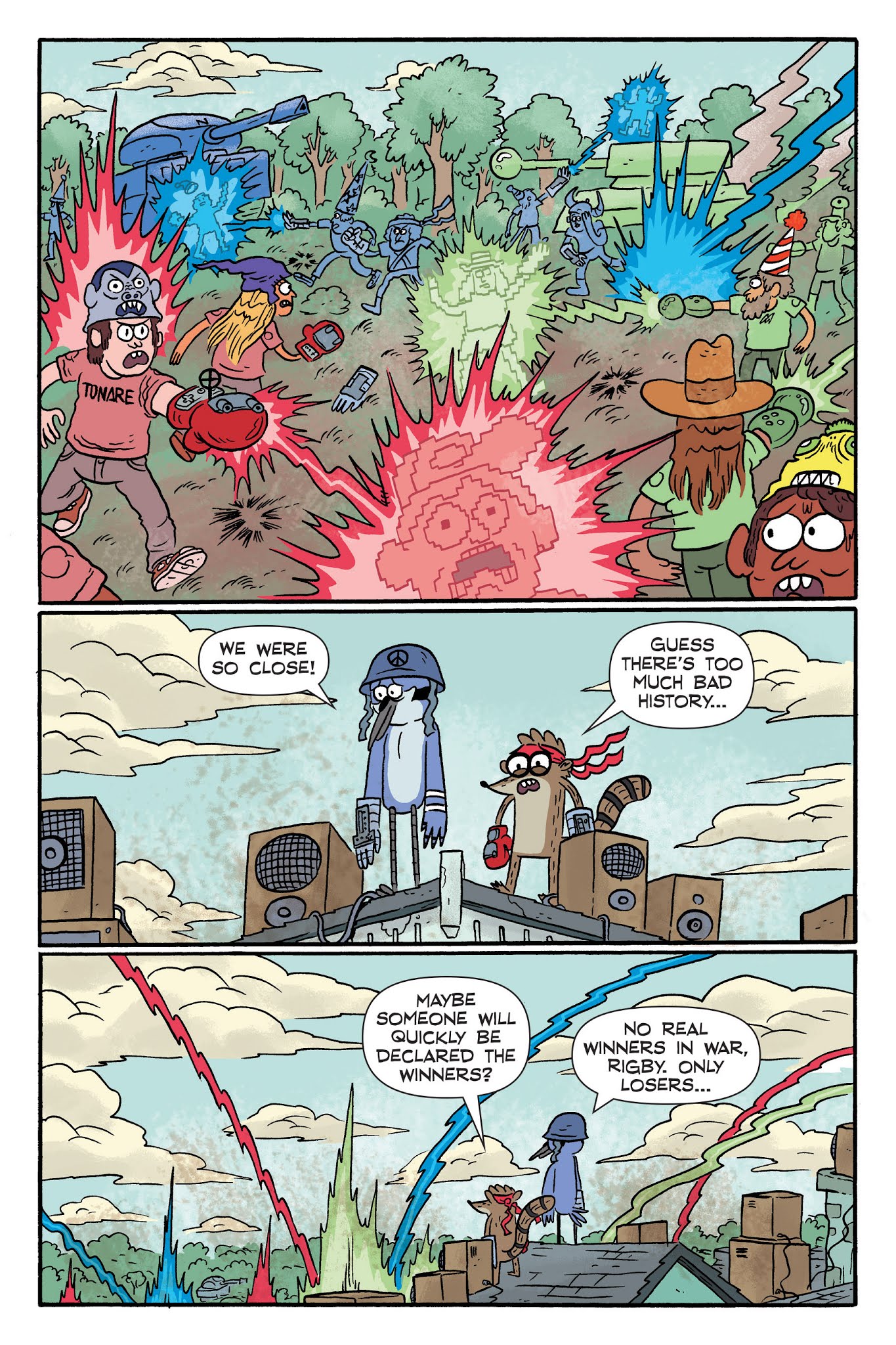 Read online Regular Show: A Clash of Consoles comic -  Issue # TPB (Part 2) - 43