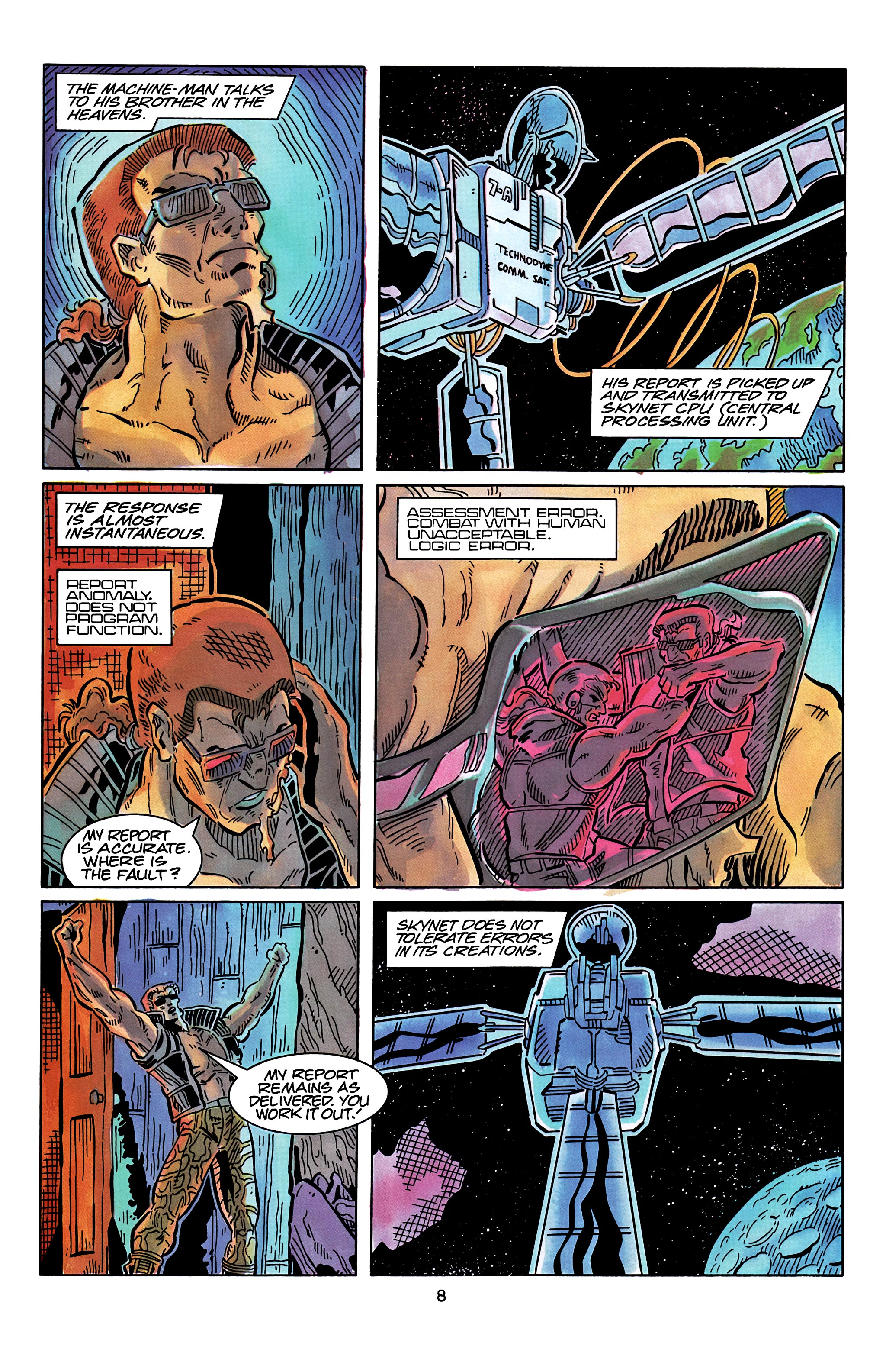 Read online The Terminator (1988) comic -  Issue #9 - 10