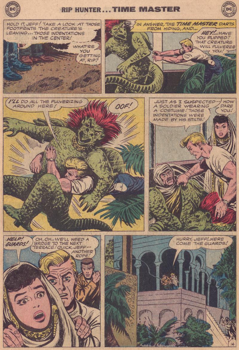 Read online Rip Hunter...Time Master comic -  Issue #10 - 17