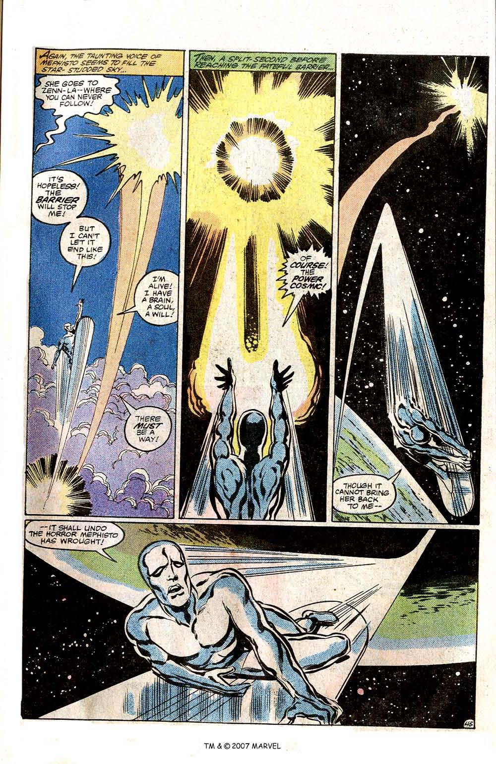 Read online Silver Surfer (1982) comic -  Issue # Full - 47