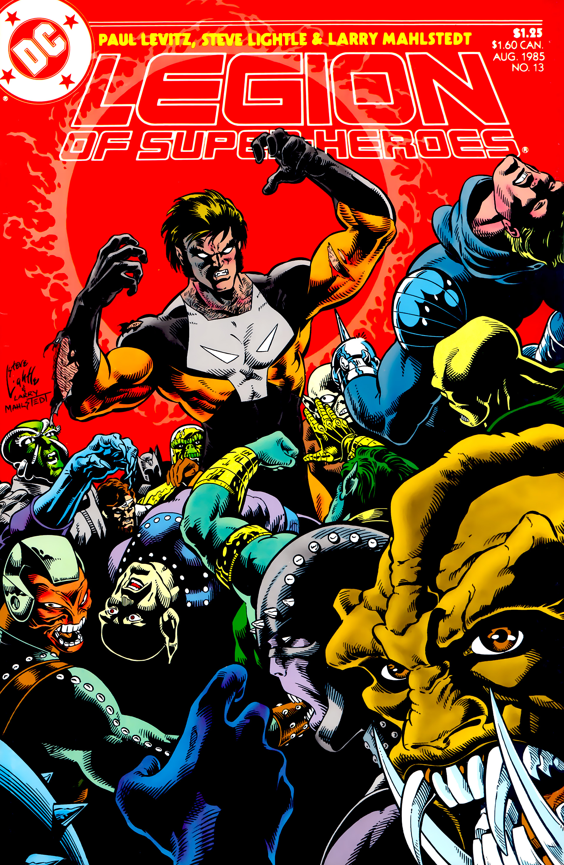 Read online Legion of Super-Heroes (1984) comic -  Issue #13 - 1