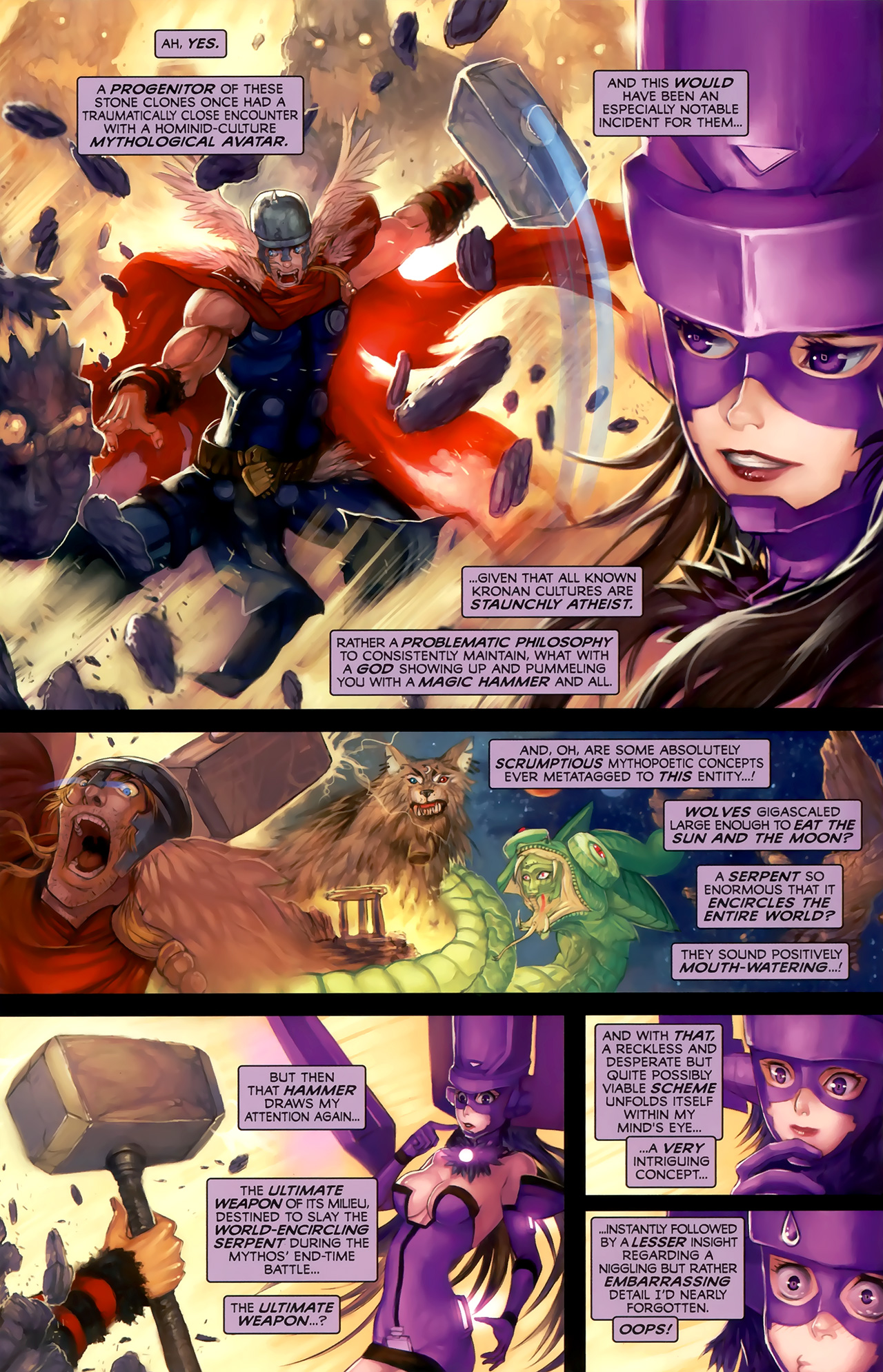 Read online Galacta: Daughter of Galactus comic -  Issue # Full - 23