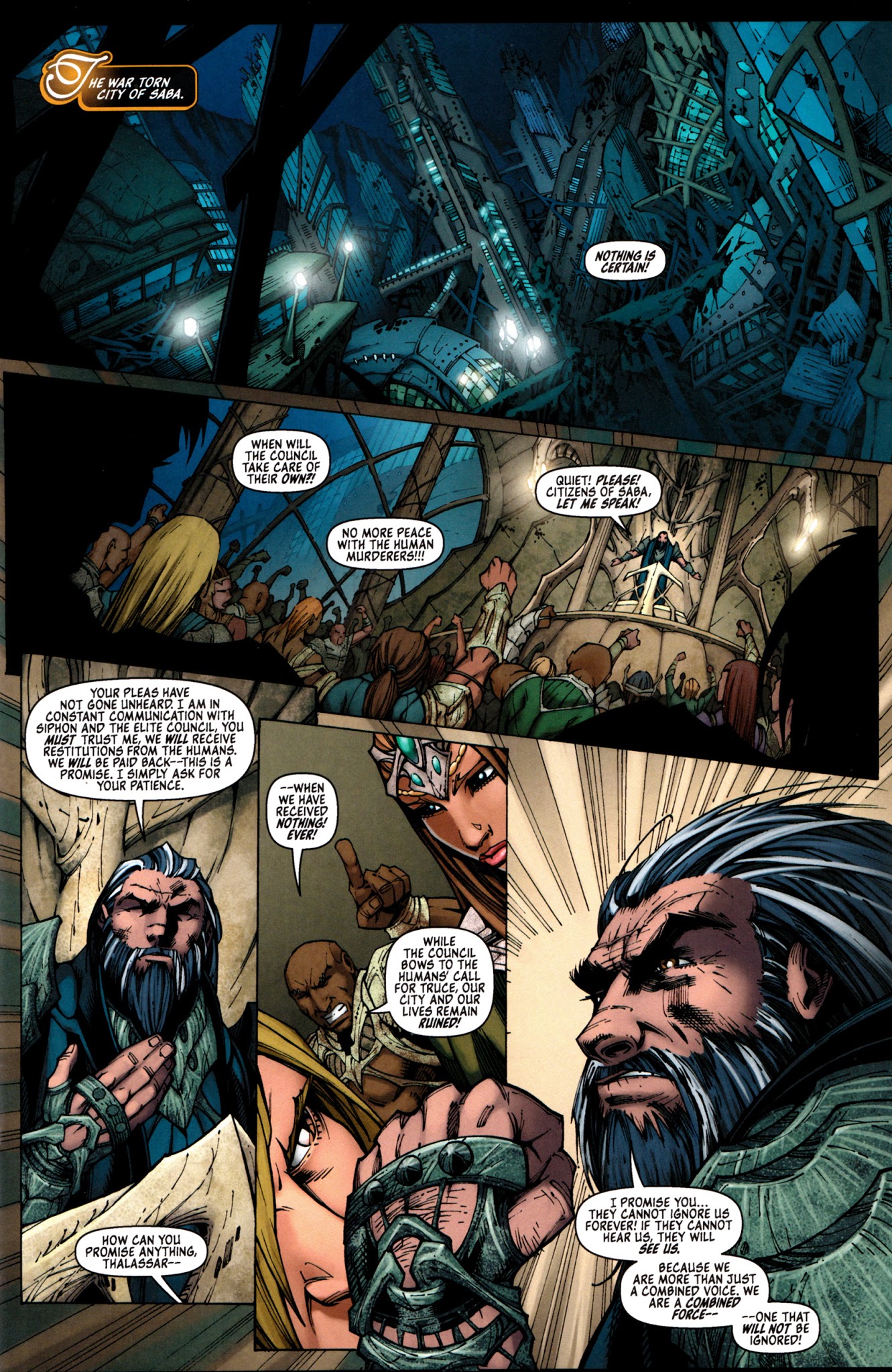 Read online Michael Turner's Fathom: Kiani comic -  Issue #1 - 7