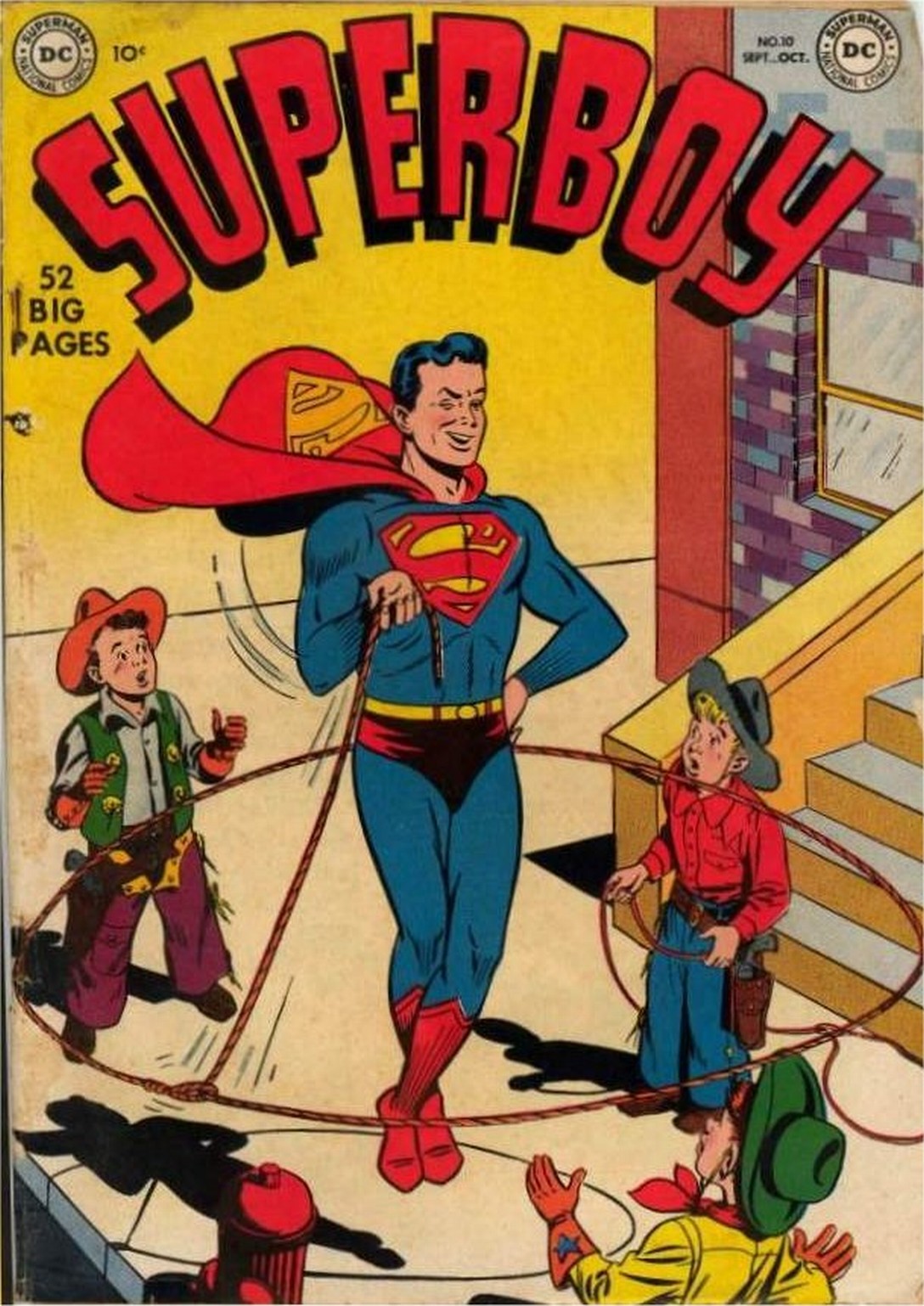 Read online Superboy (1949) comic -  Issue #10 - 1