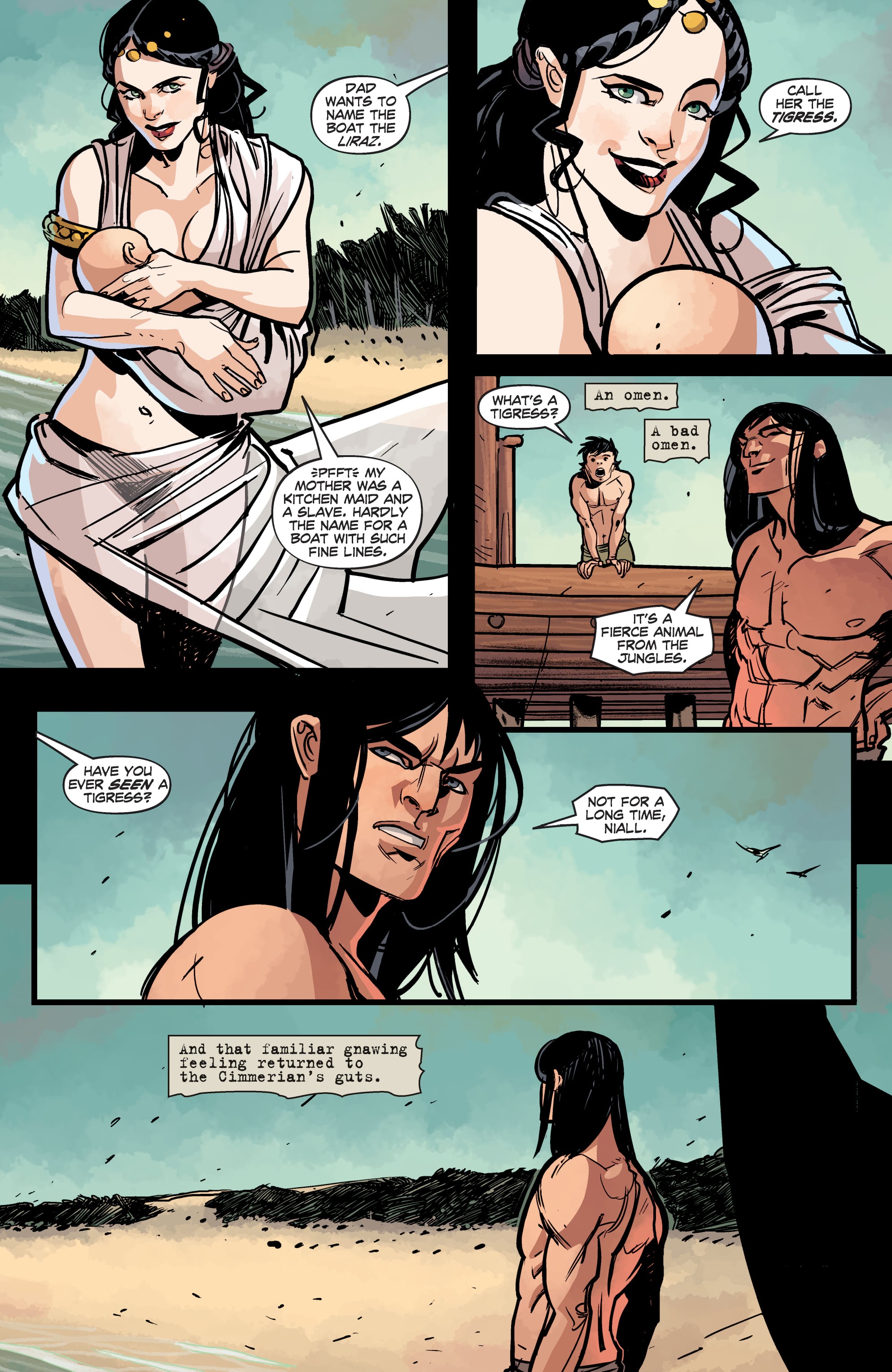 Read online Conan Chronicles Epic Collection comic -  Issue # TPB The Song of Belit (Part 3) - 53