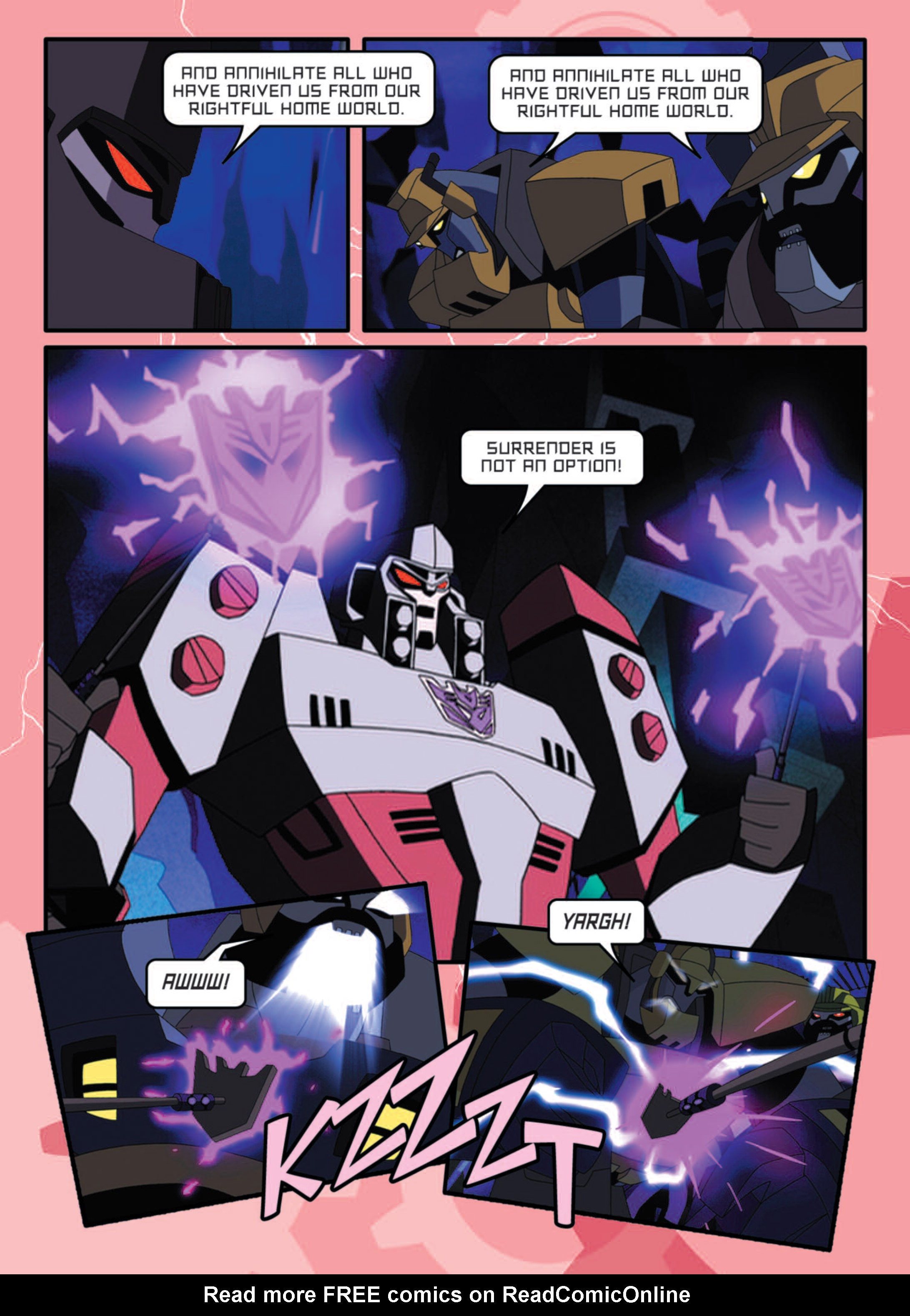 Read online Transformers Animated comic -  Issue #13 - 18