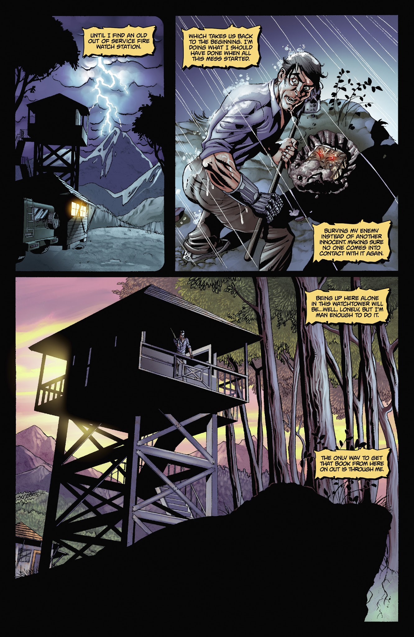 Read online Army of Darkness: Hellbillies and Deadnecks comic -  Issue # TPB - 47