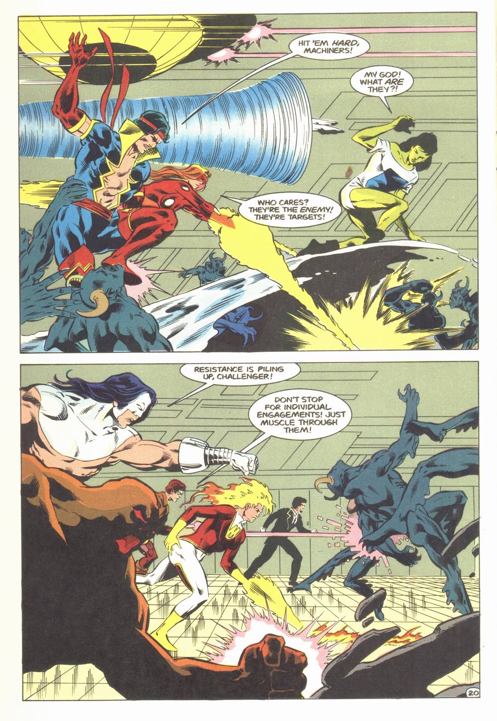 Read online Justice Machine featuring The Elementals comic -  Issue #3 - 21