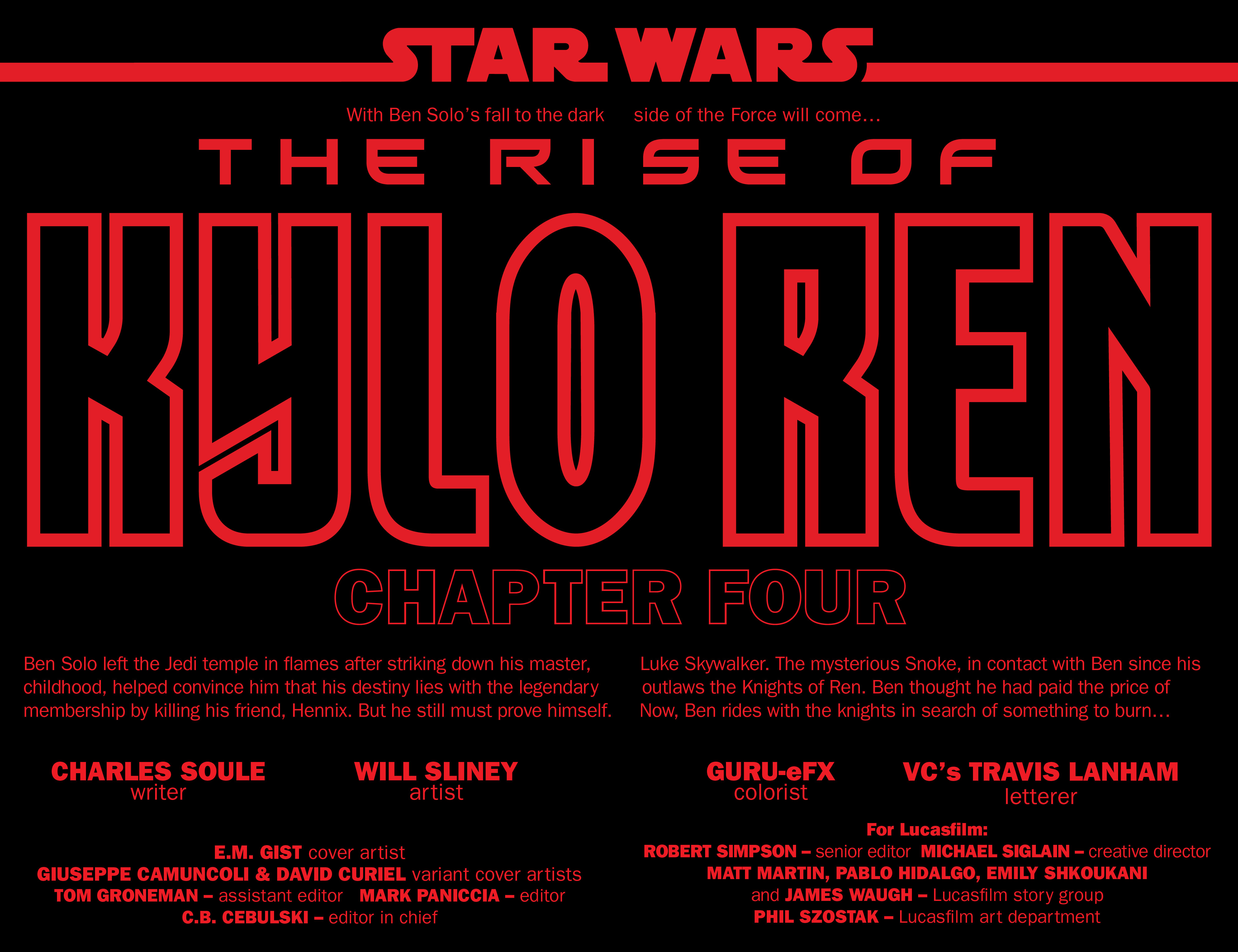 Read online Star Wars: The Rise Of Kylo Ren comic -  Issue #4 - 7