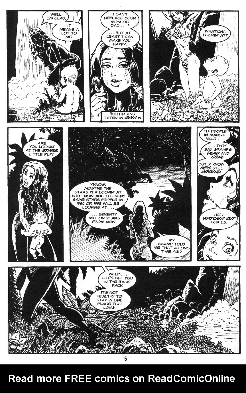 Read online Cavewoman: Rain comic -  Issue #2 - 9