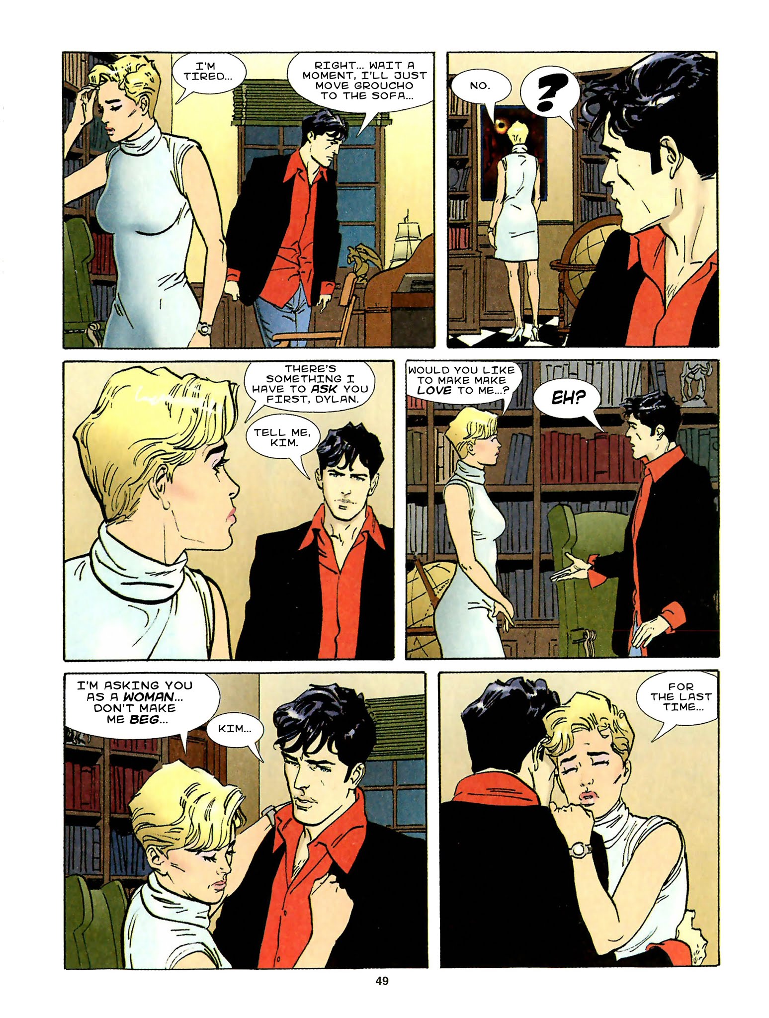 Read online Dylan Dog (1986) comic -  Issue #241 - 48