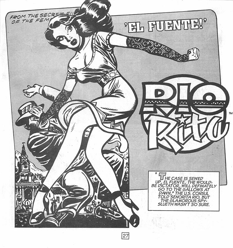 Read online Femforce Femme Fatal: Rio Rita comic -  Issue # Full - 29