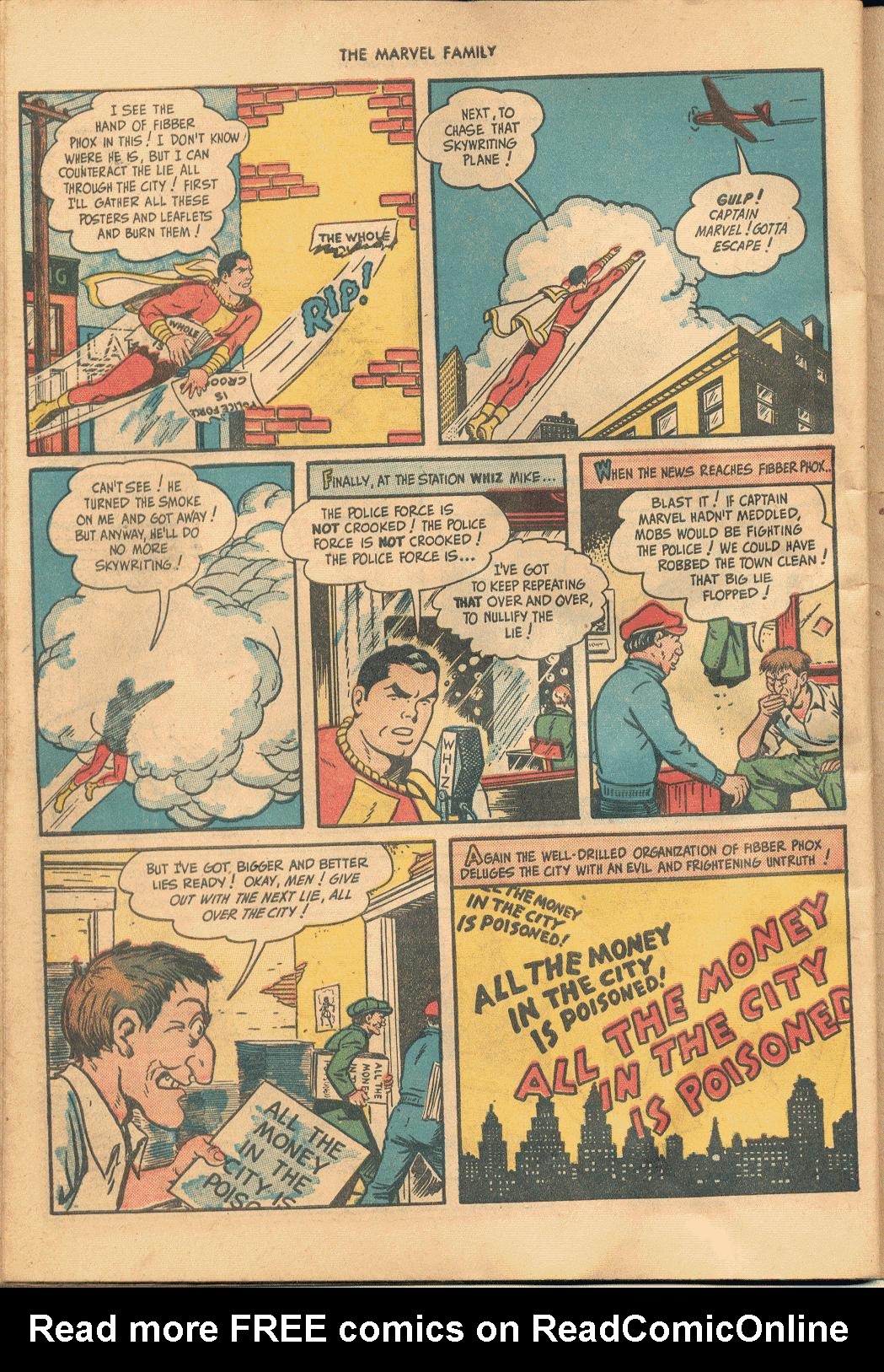 Read online The Marvel Family comic -  Issue #37 - 44