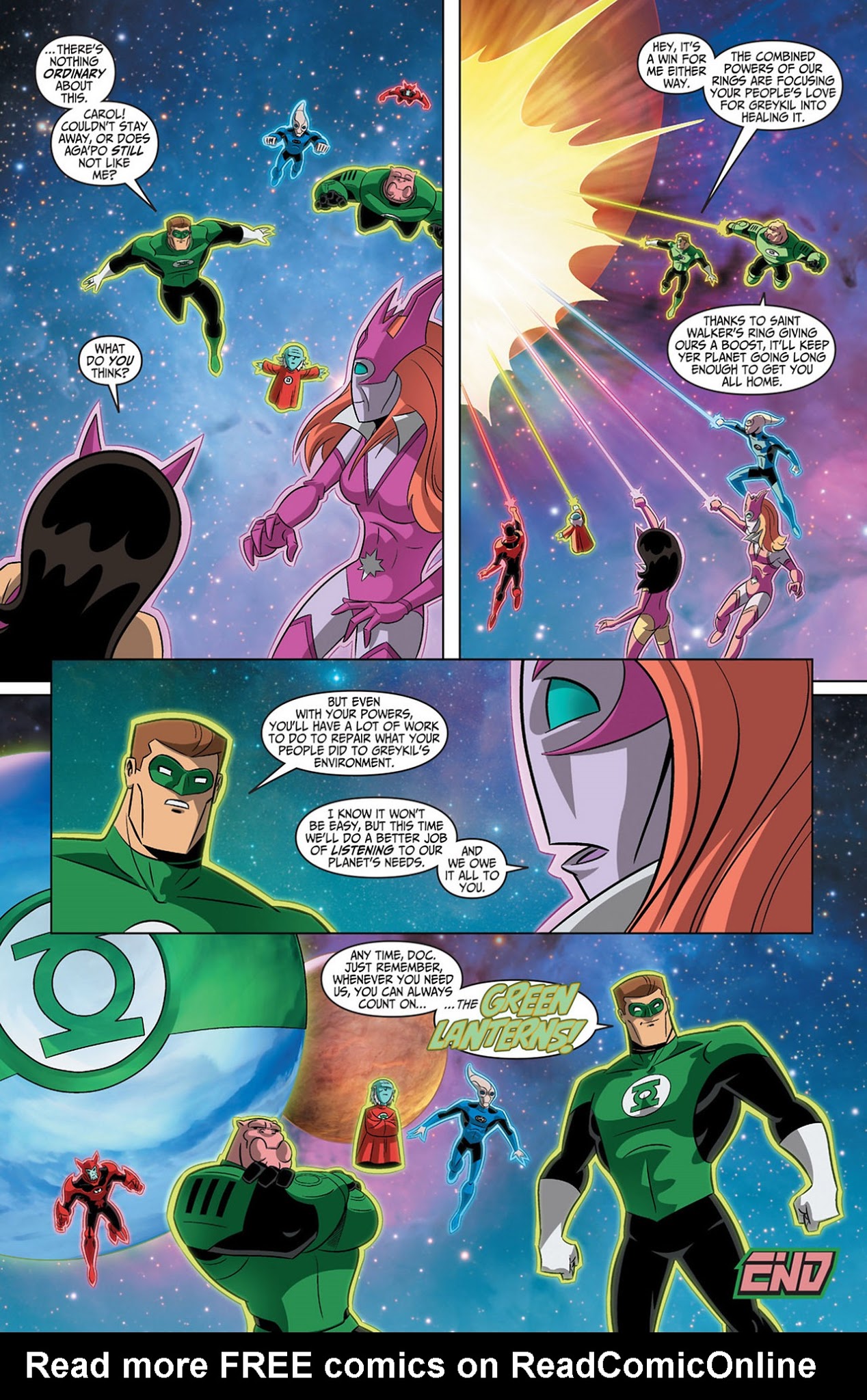 Read online Green Lantern: The Animated Series comic -  Issue #12 - 21