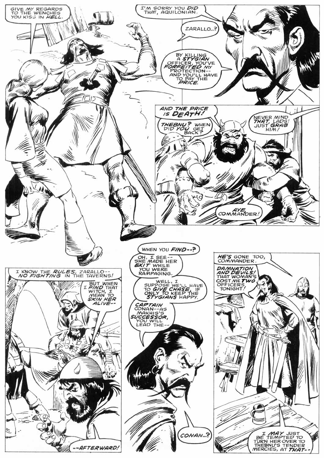 Read online The Savage Sword Of Conan comic -  Issue #225 - 31