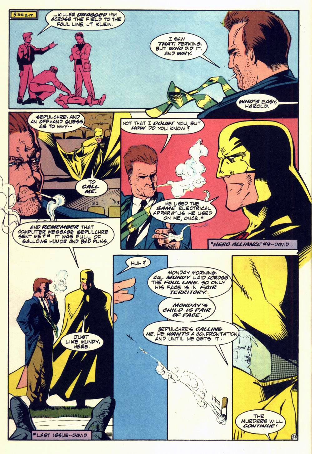 Read online Hero Alliance (1989) comic -  Issue #16 - 22