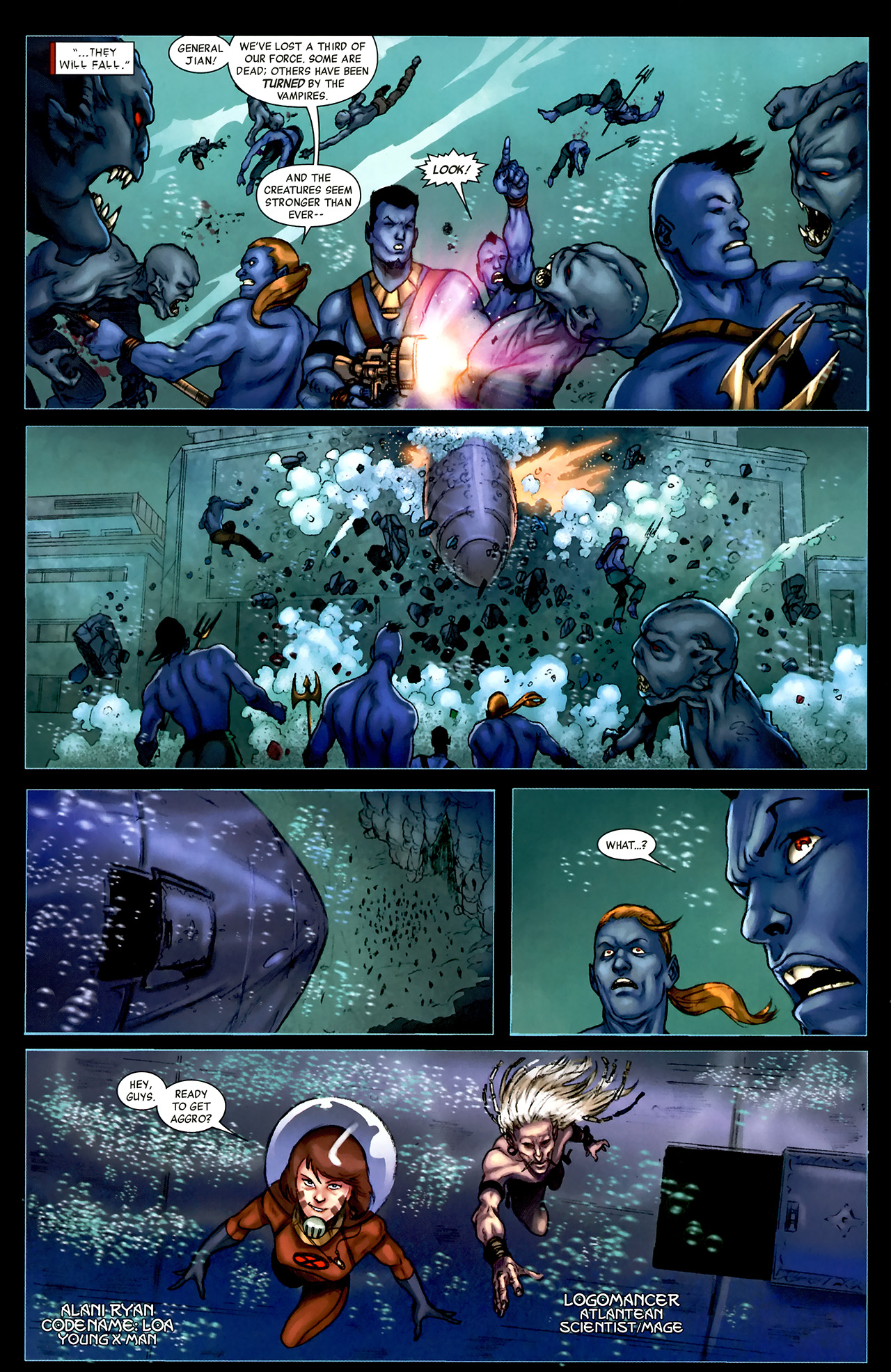 Read online Namor: The First Mutant comic -  Issue #4 - 6