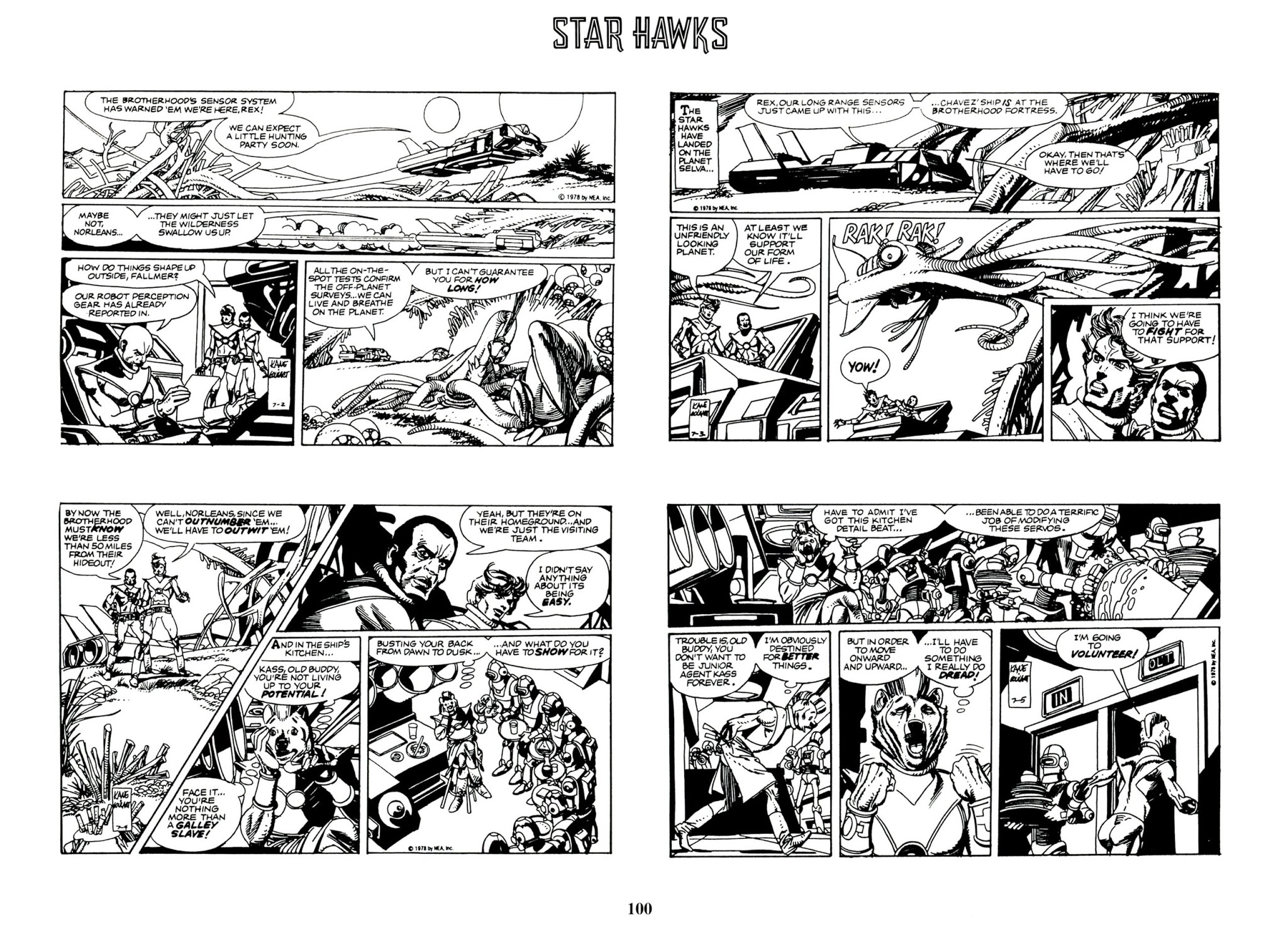 Read online Star Hawks: The Complete Series comic -  Issue # TPB - 100