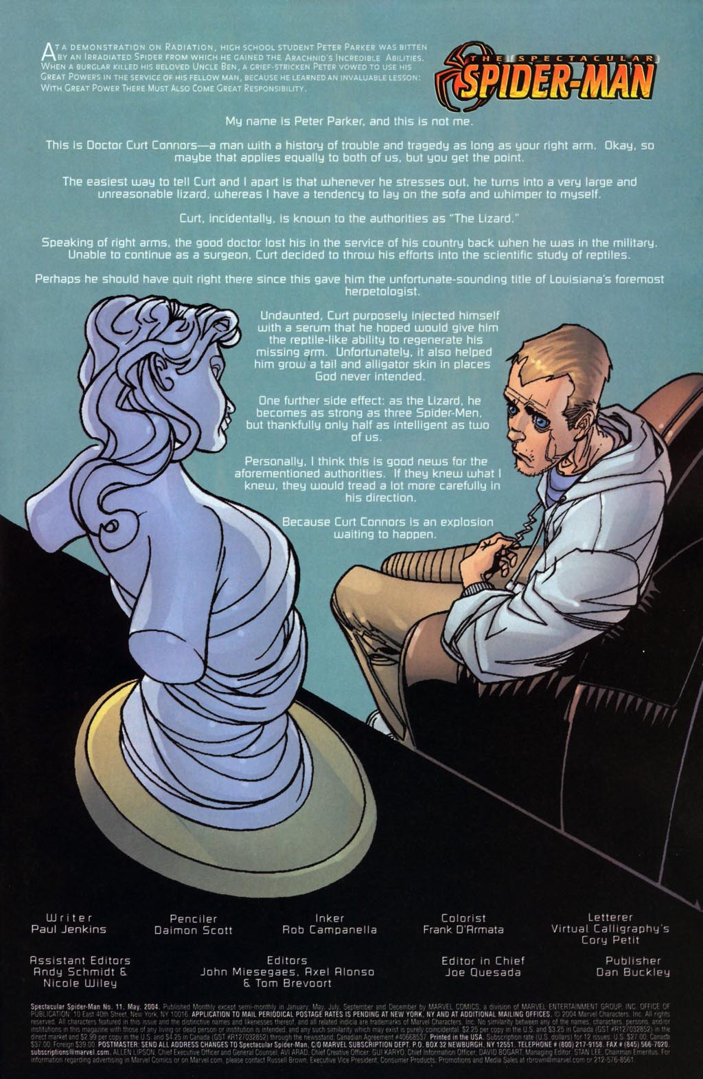 Read online The Spectacular Spider-Man (2003) comic -  Issue #11 - 2