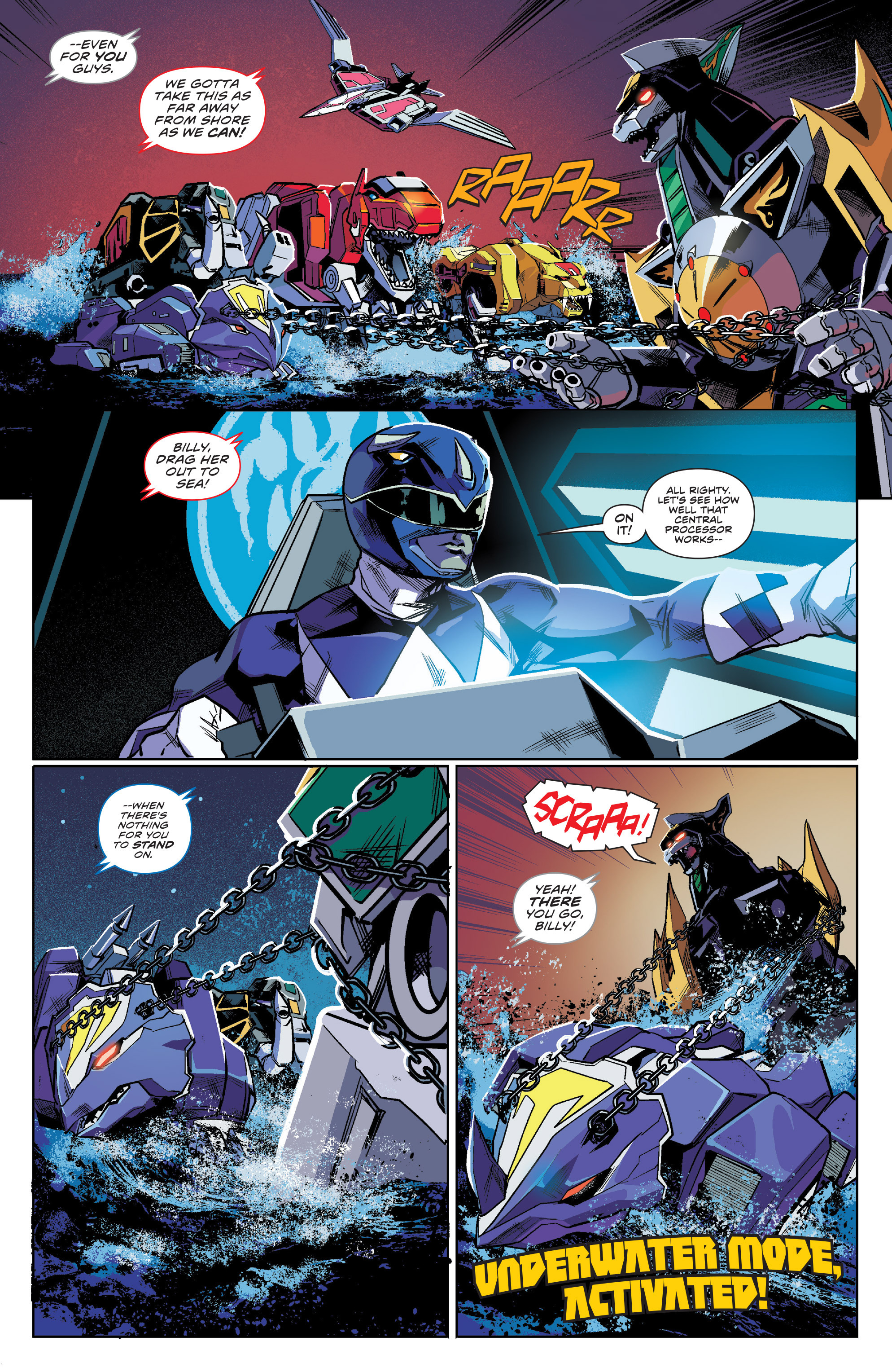 Read online Mighty Morphin Power Rangers comic -  Issue #4 - 7