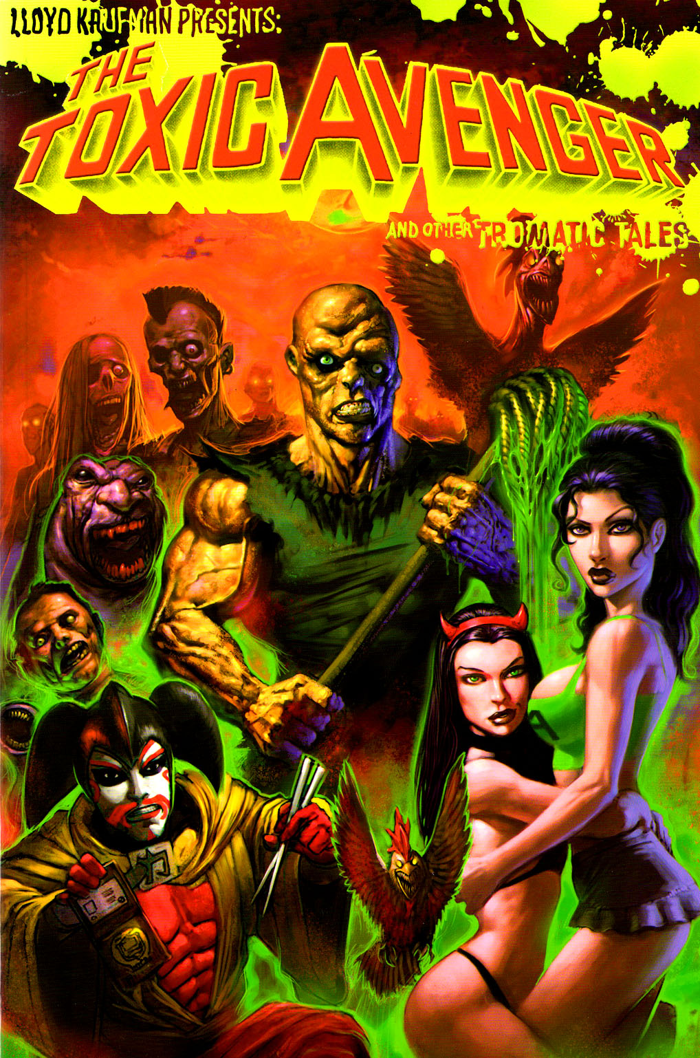 Read online Lloyd Kaufman Presents: The Toxic Avenger and Other Tromatic Tales comic -  Issue # TPB (Part 1) - 1