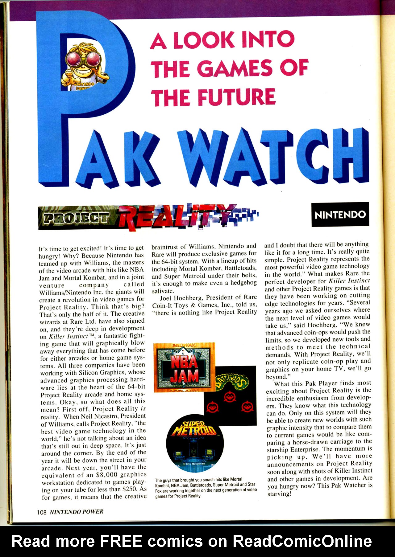 Read online Nintendo Power comic -  Issue #60 - 115