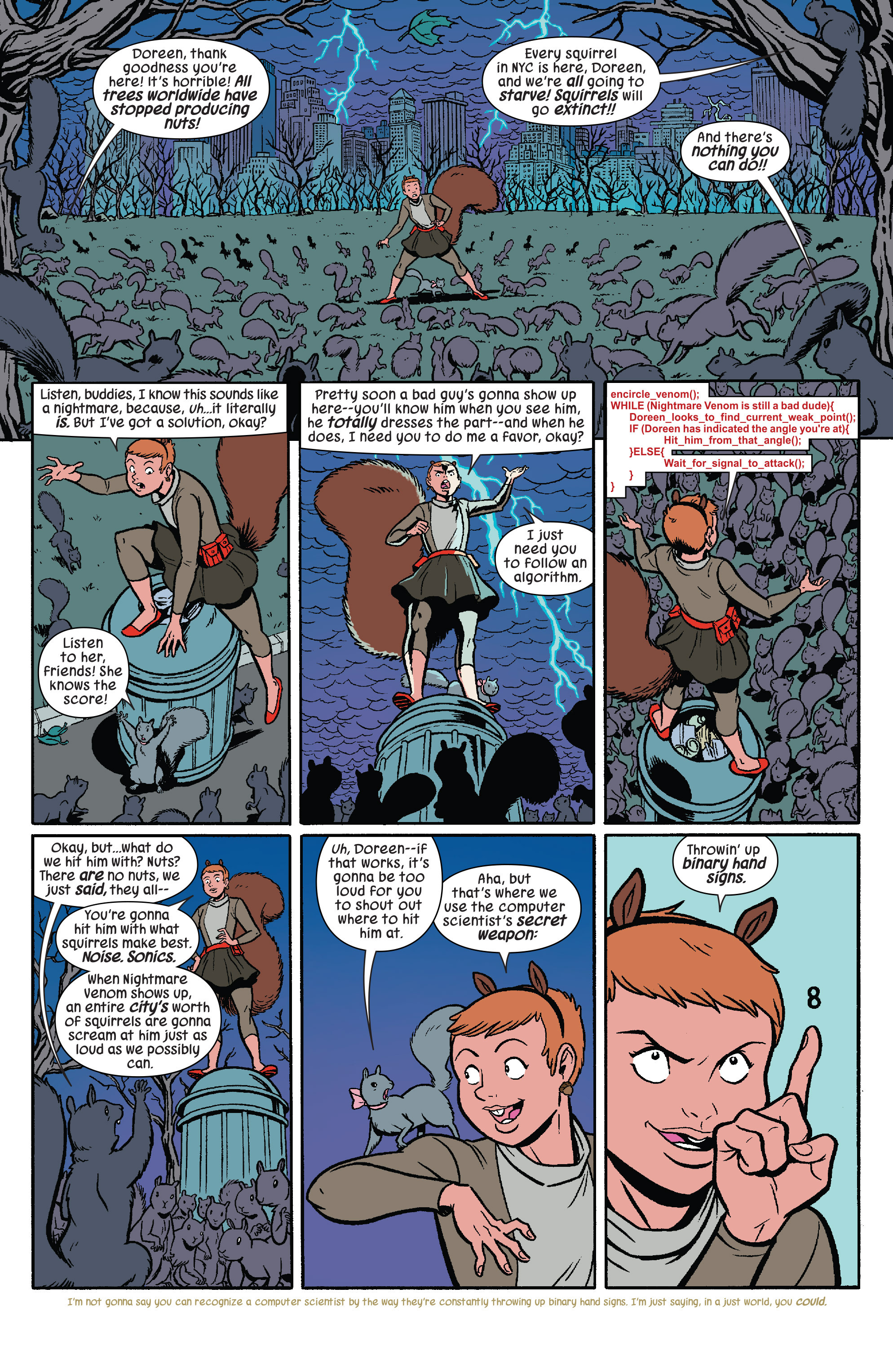 Read online The Unbeatable Squirrel Girl II comic -  Issue #11 - 18