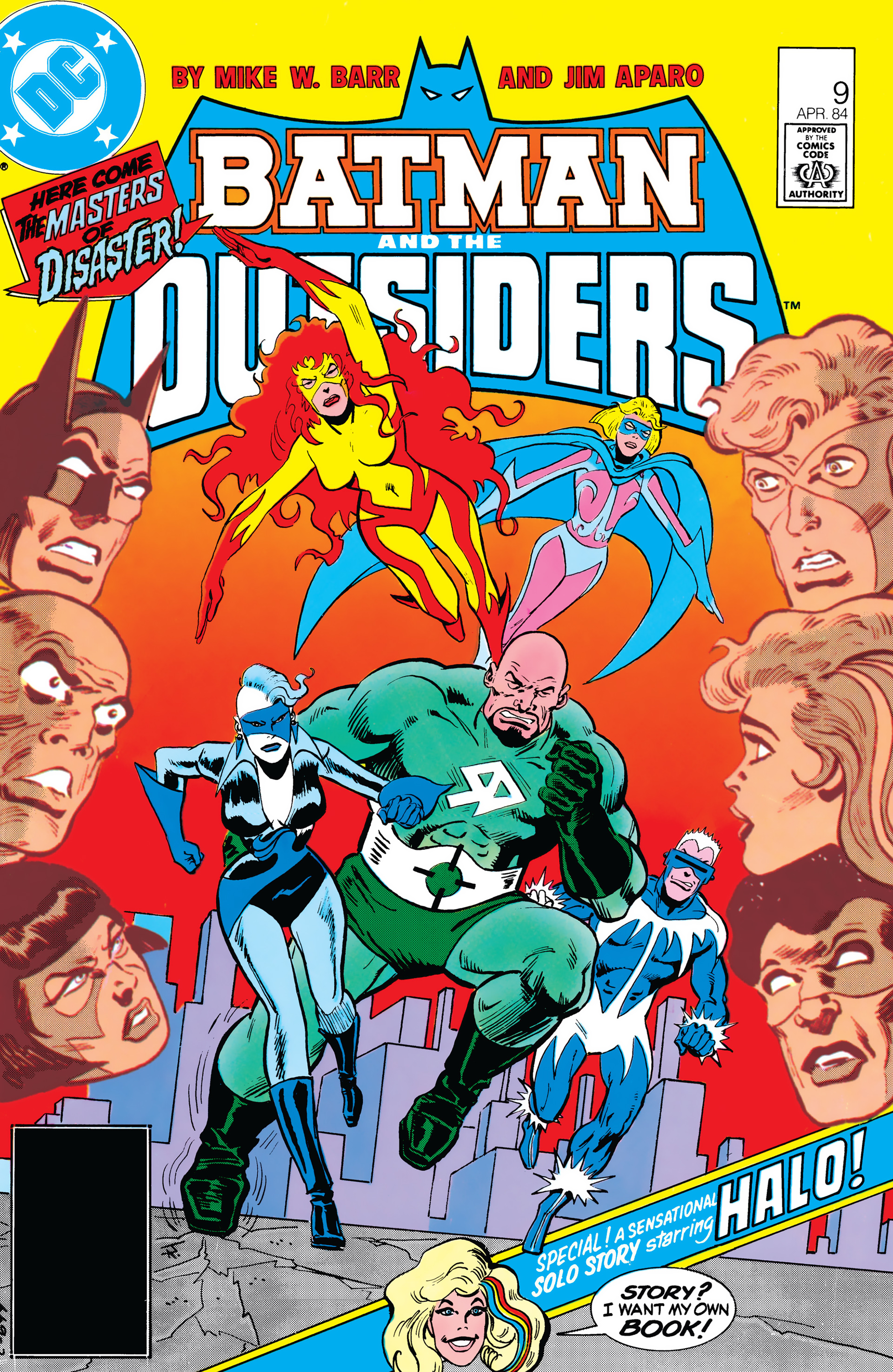 Read online Batman and the Outsiders (1983) comic -  Issue #9 - 1