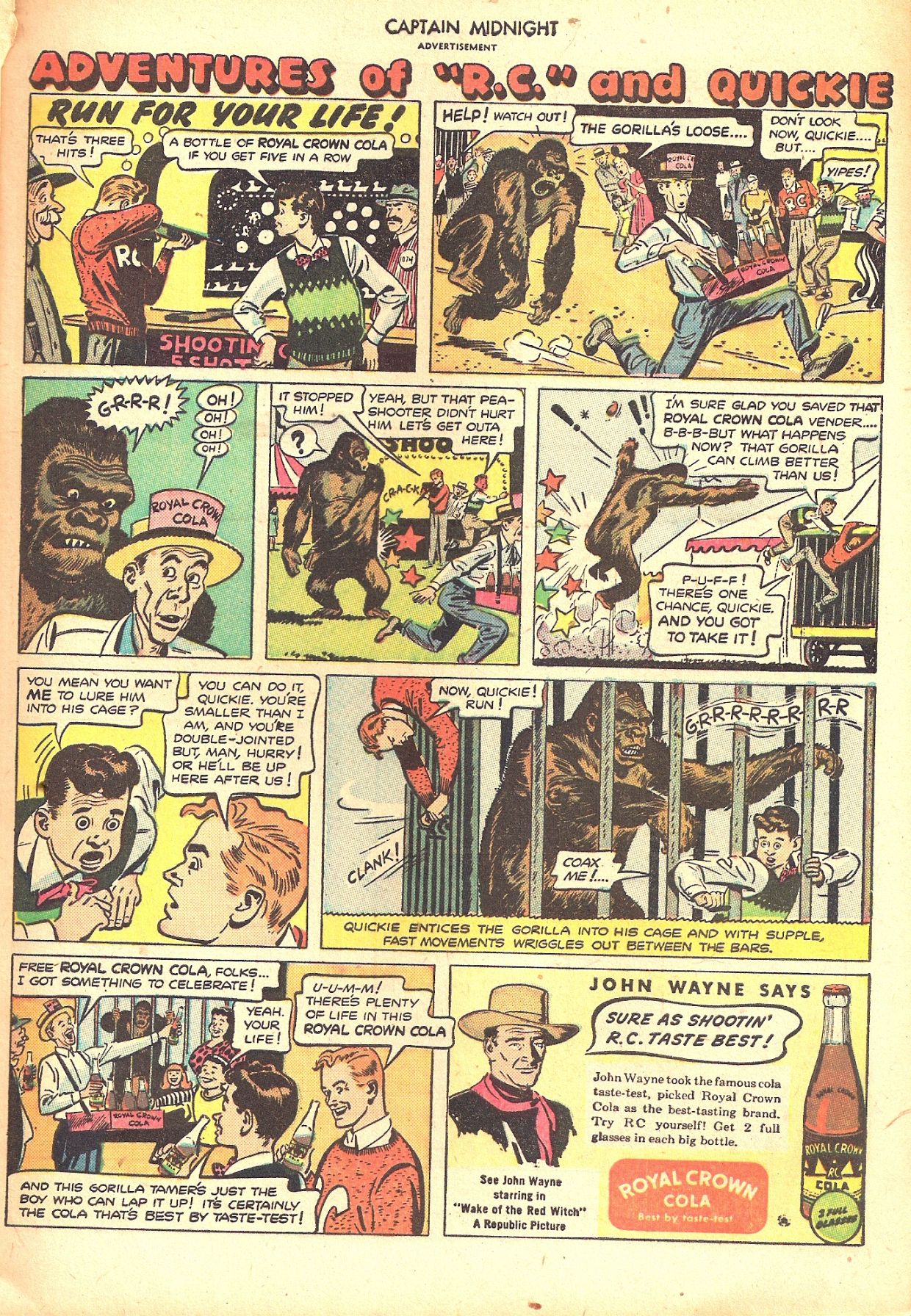 Read online Captain Midnight (1942) comic -  Issue #65 - 10