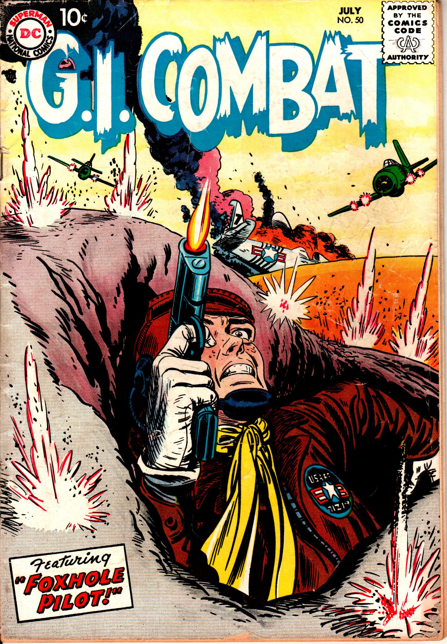 Read online G.I. Combat (1952) comic -  Issue #50 - 1