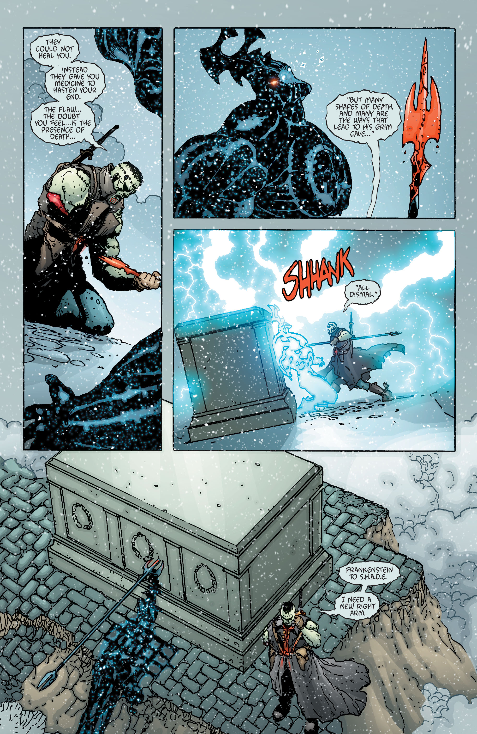 Read online Seven Soldiers: Frankenstein comic -  Issue #4 - 9