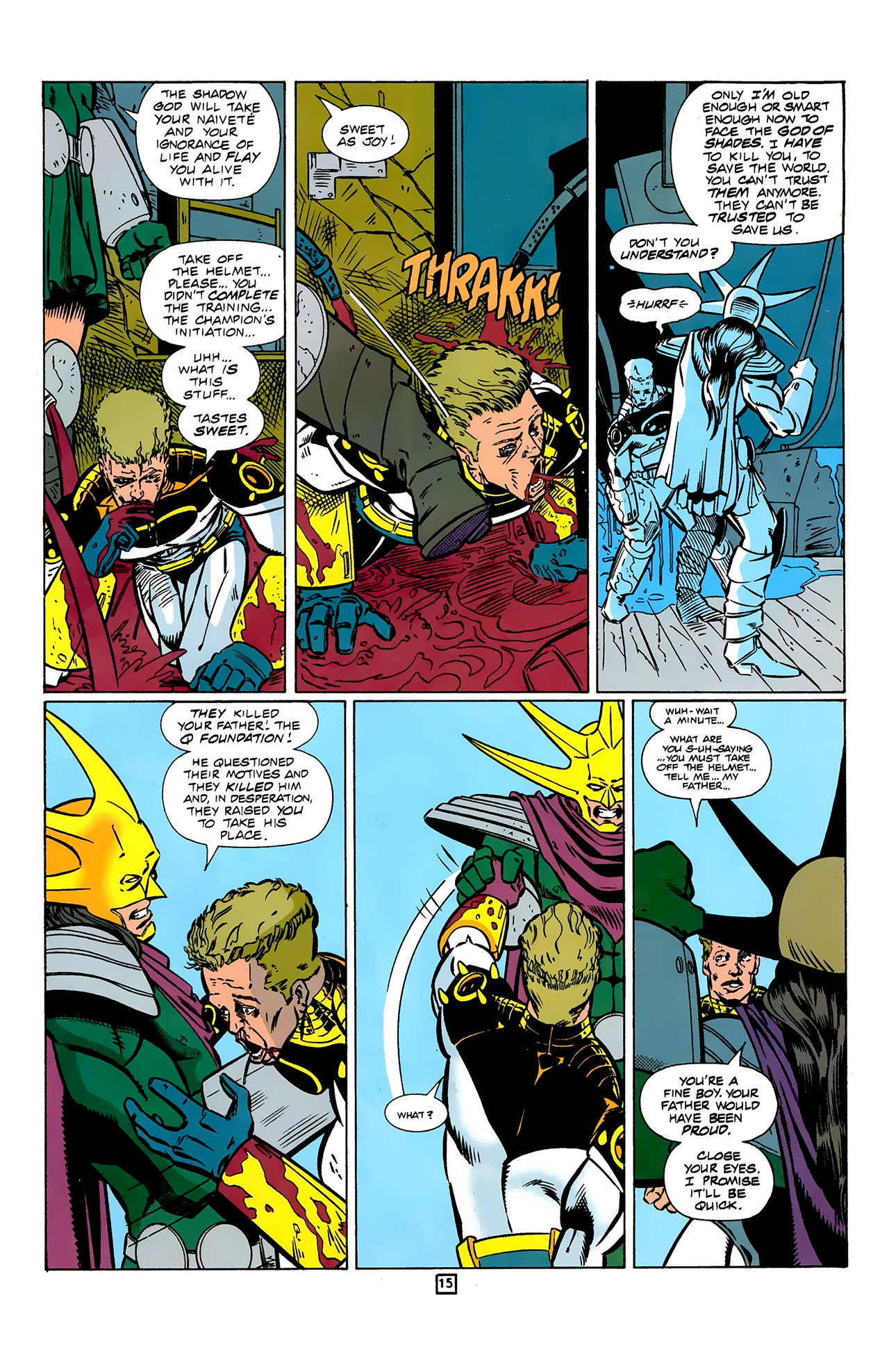 Read online Aztek: The Ultimate Man comic -  Issue #5 - 16