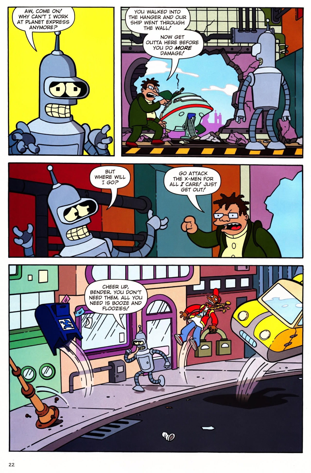 Read online Futurama Comics comic -  Issue #37 - 17