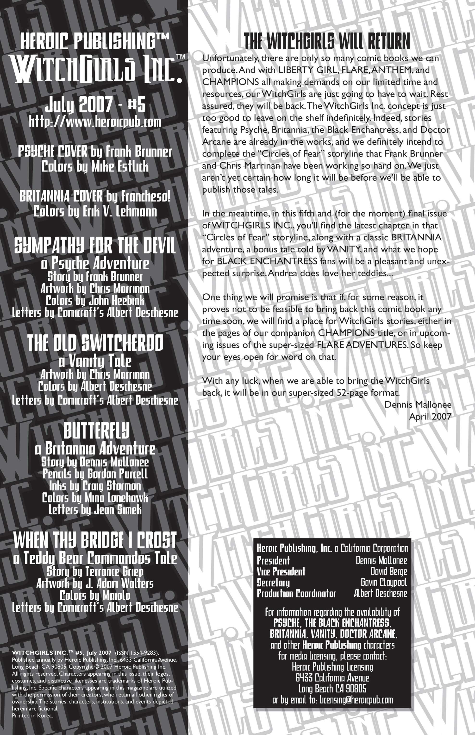 Read online WitchGirls, Inc. comic -  Issue #5 - 2