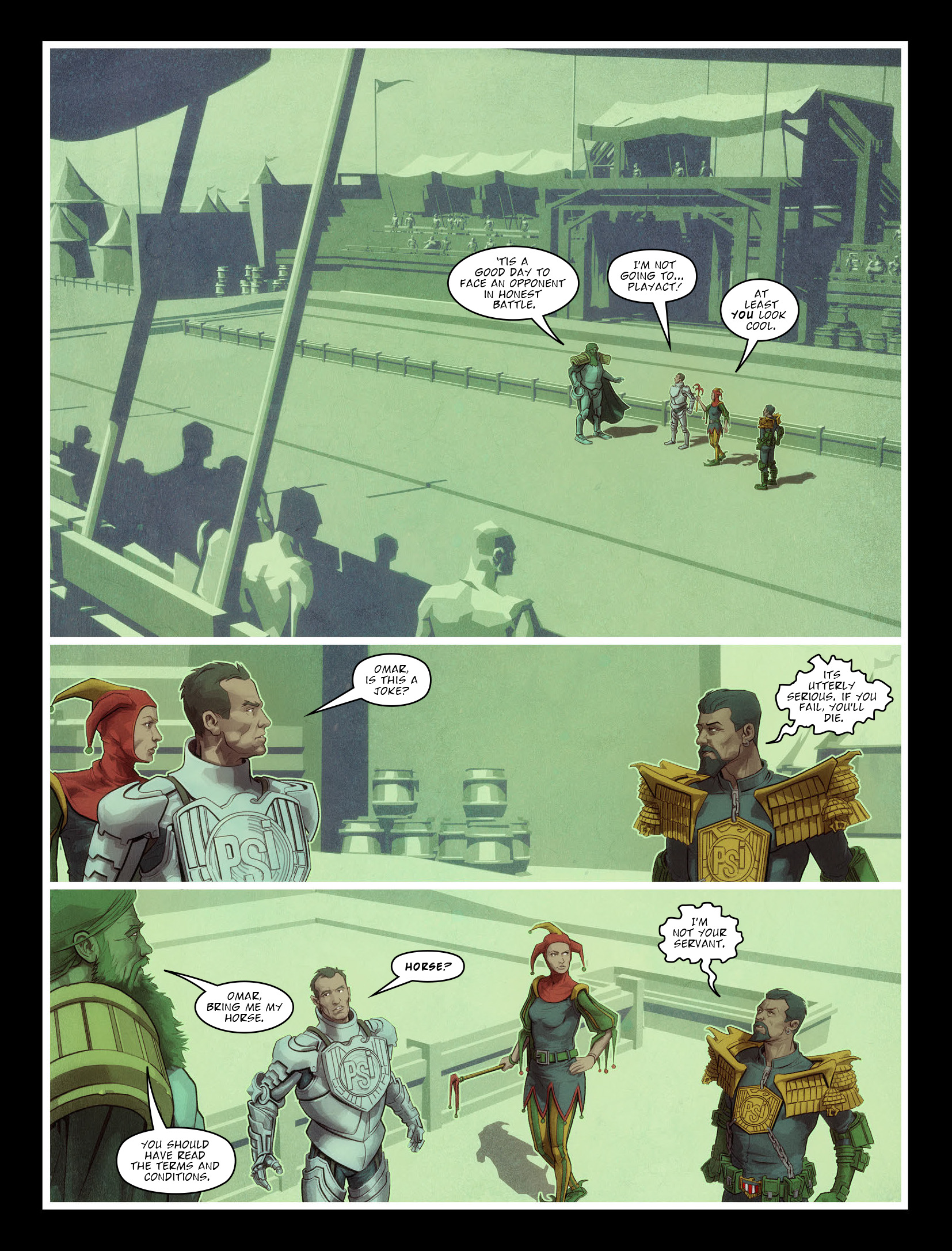 Read online Judge Dredd Megazine (Vol. 5) comic -  Issue #446 - 45