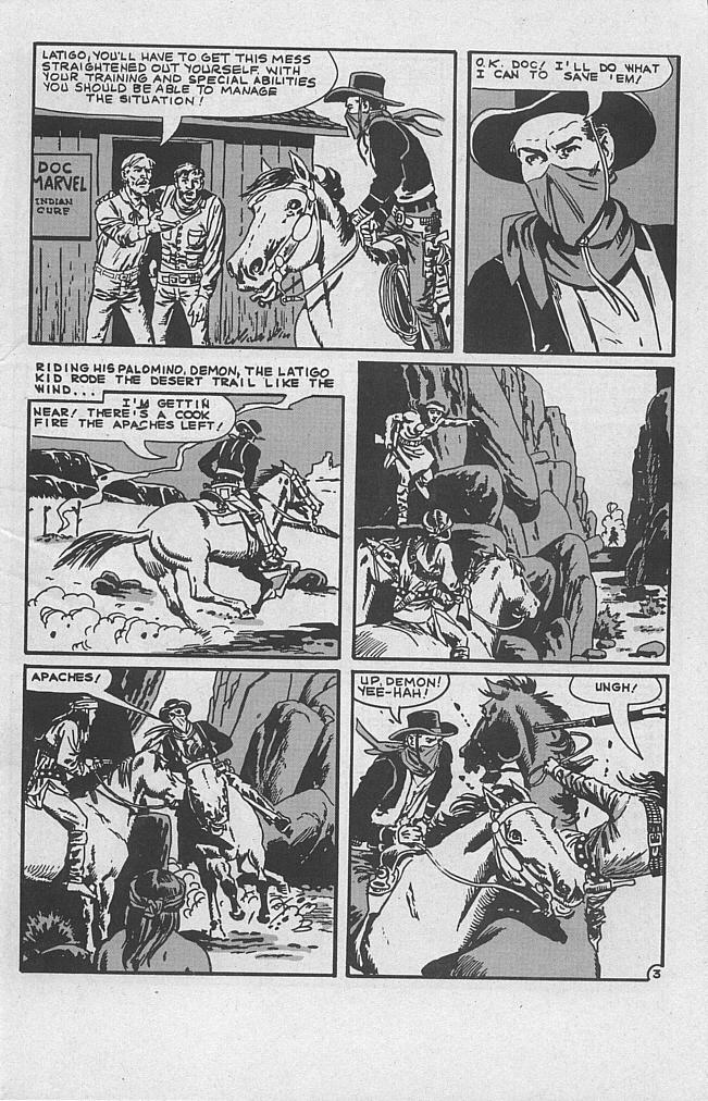 Read online Blazing Western comic -  Issue #1 - 5