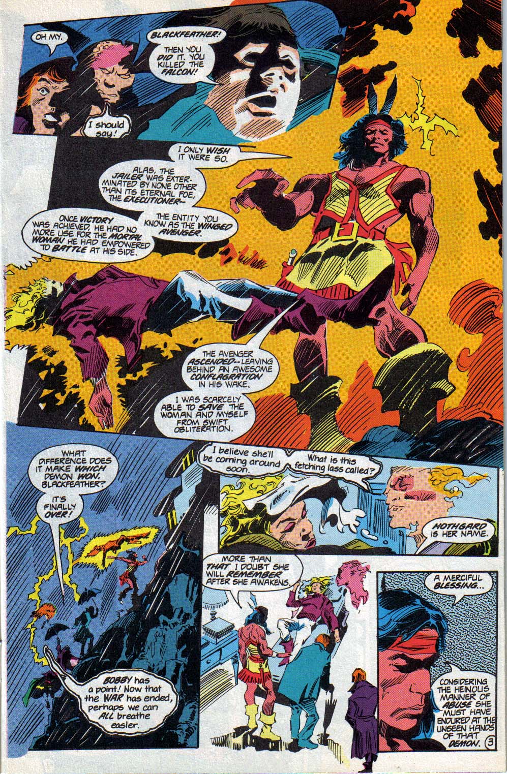 Read online Silverblade comic -  Issue #8 - 4